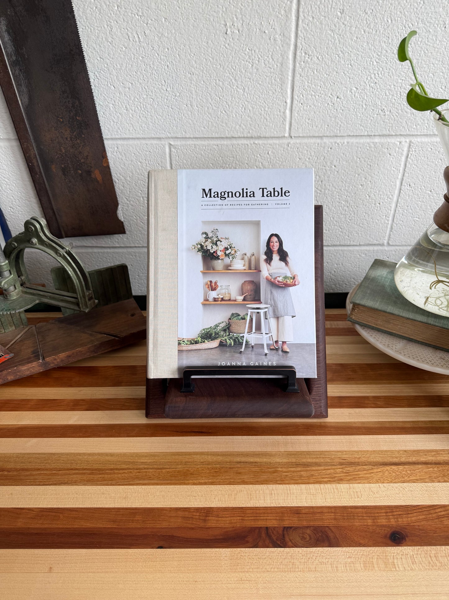 Cookbook Holder - Walnut