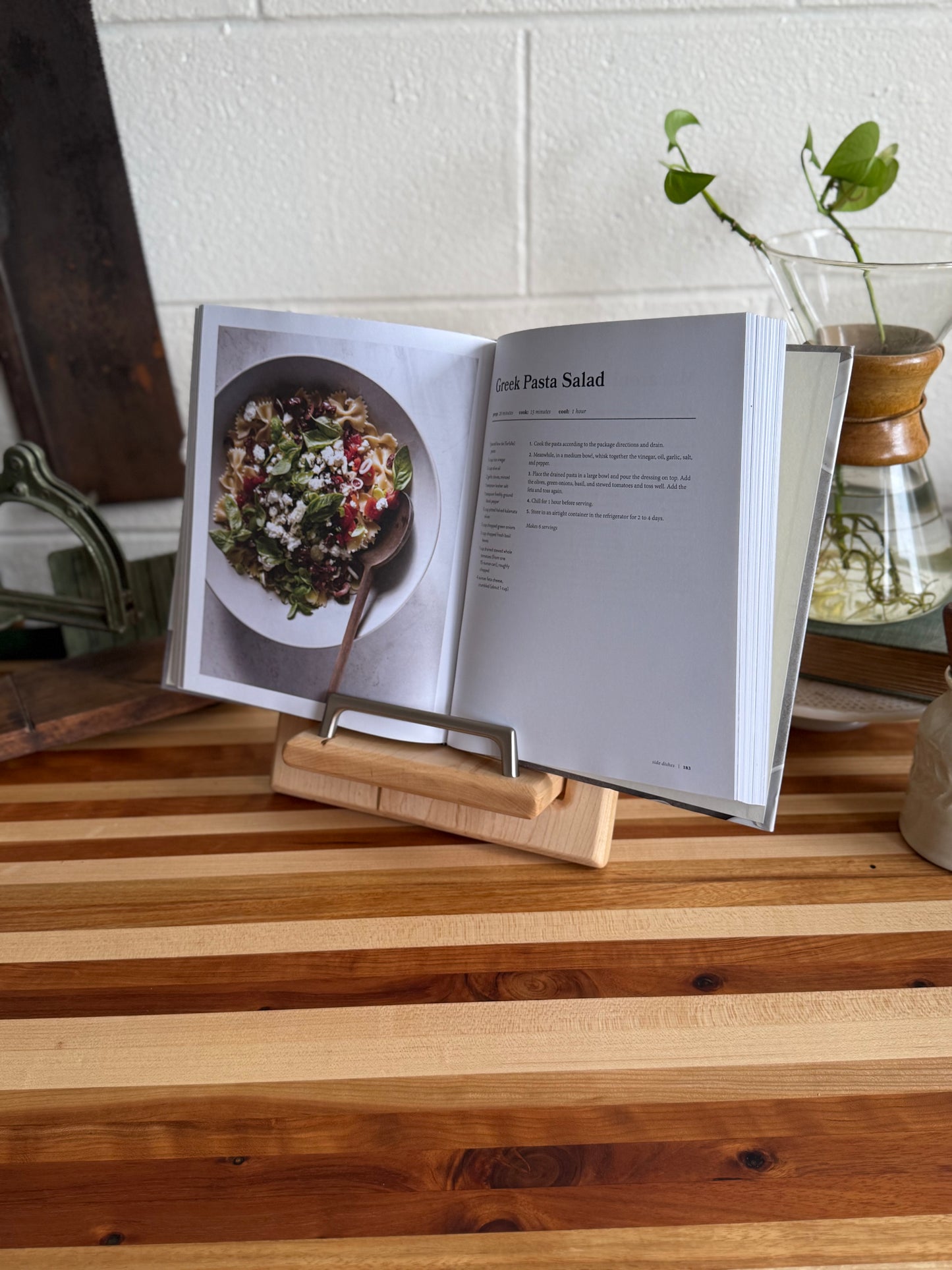 Cookbook Holder - Ambrosia Maple