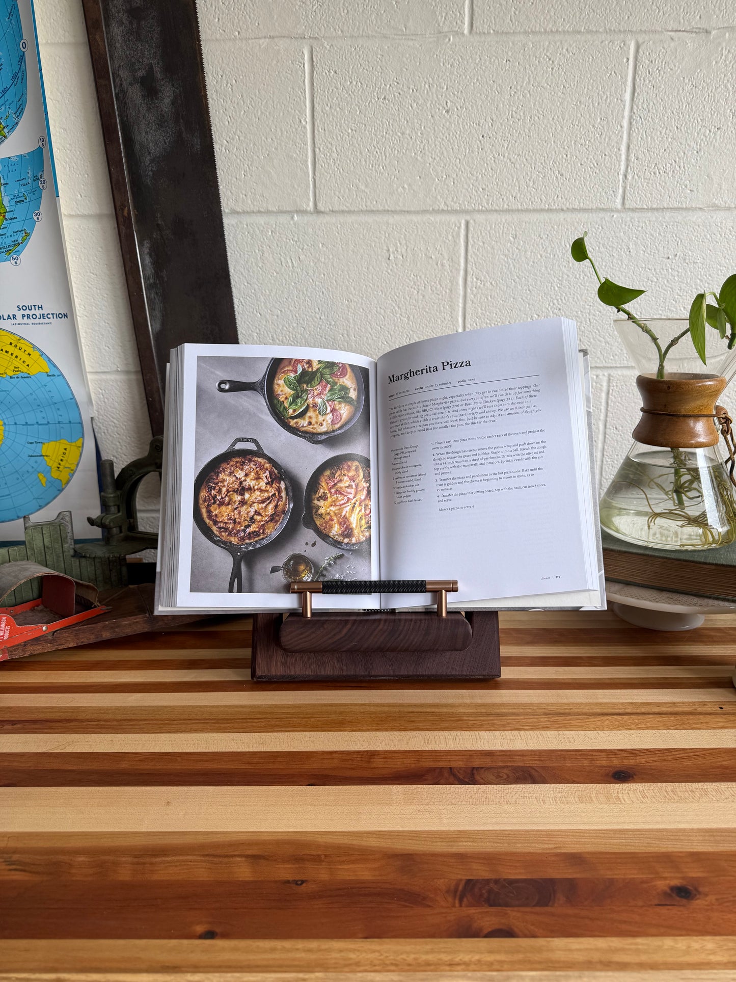 Cookbook Holder - Walnut