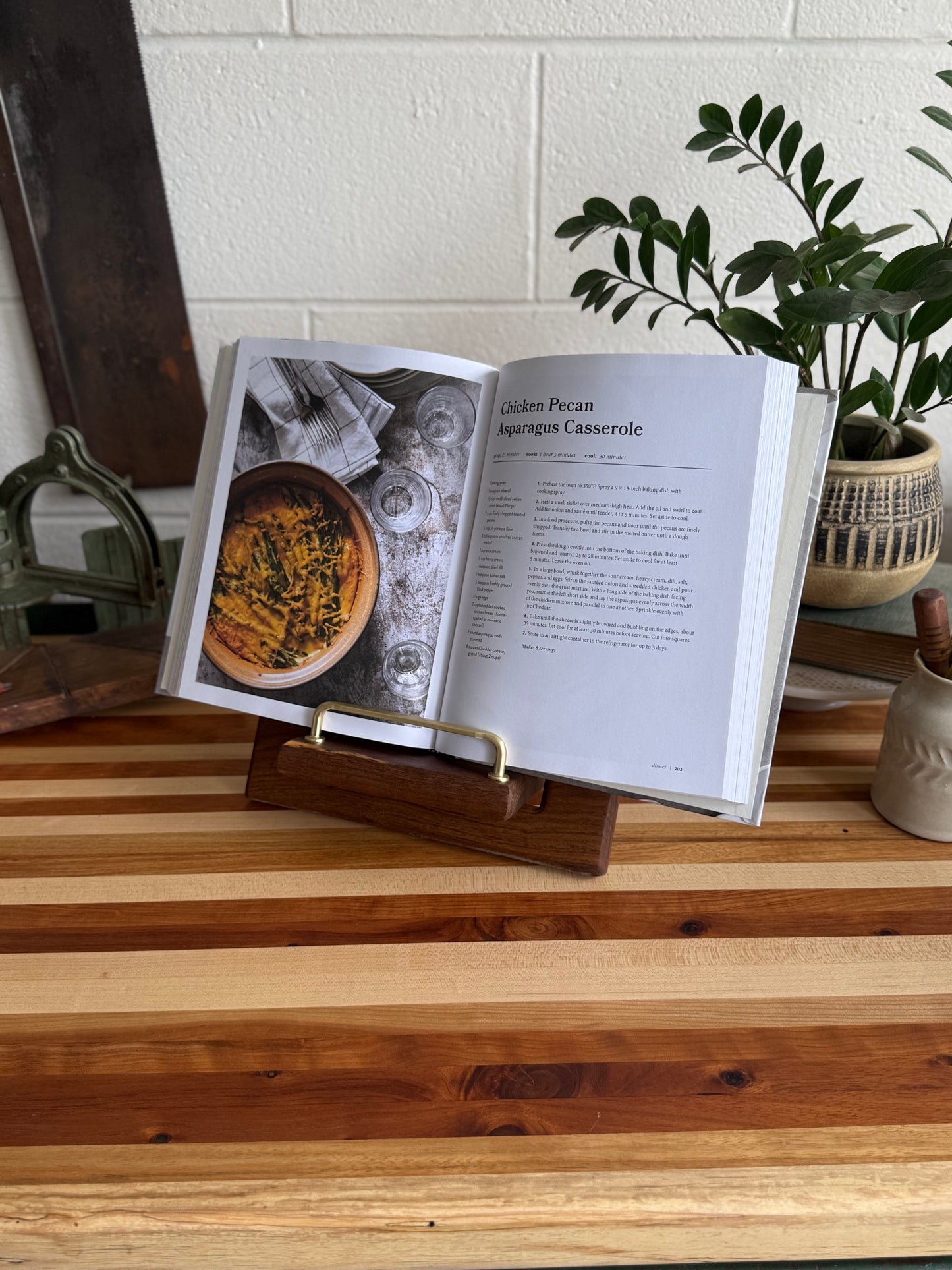 Cookbook Holder - Coffeewood