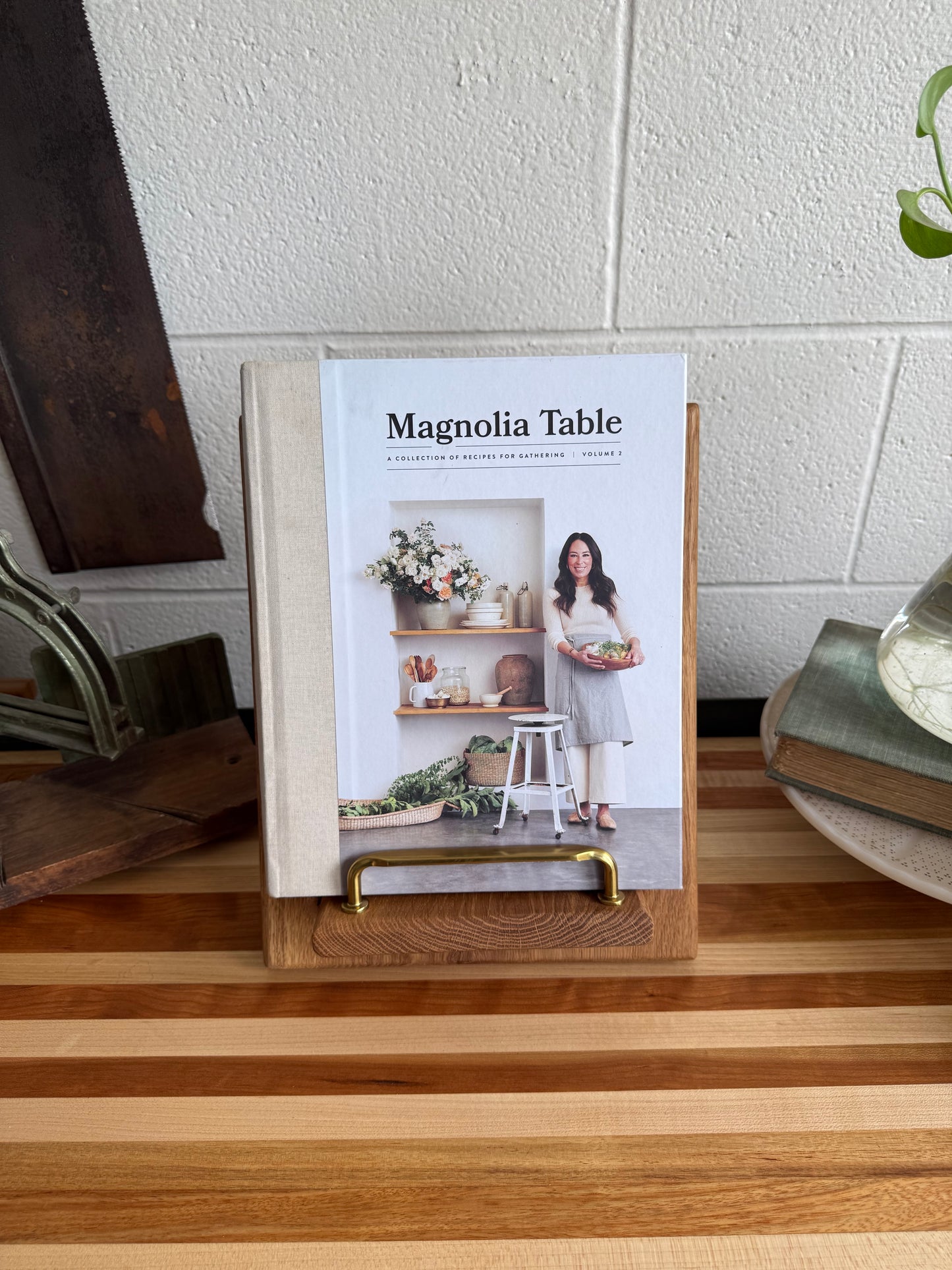 Cookbook Holder - Figured White Oak