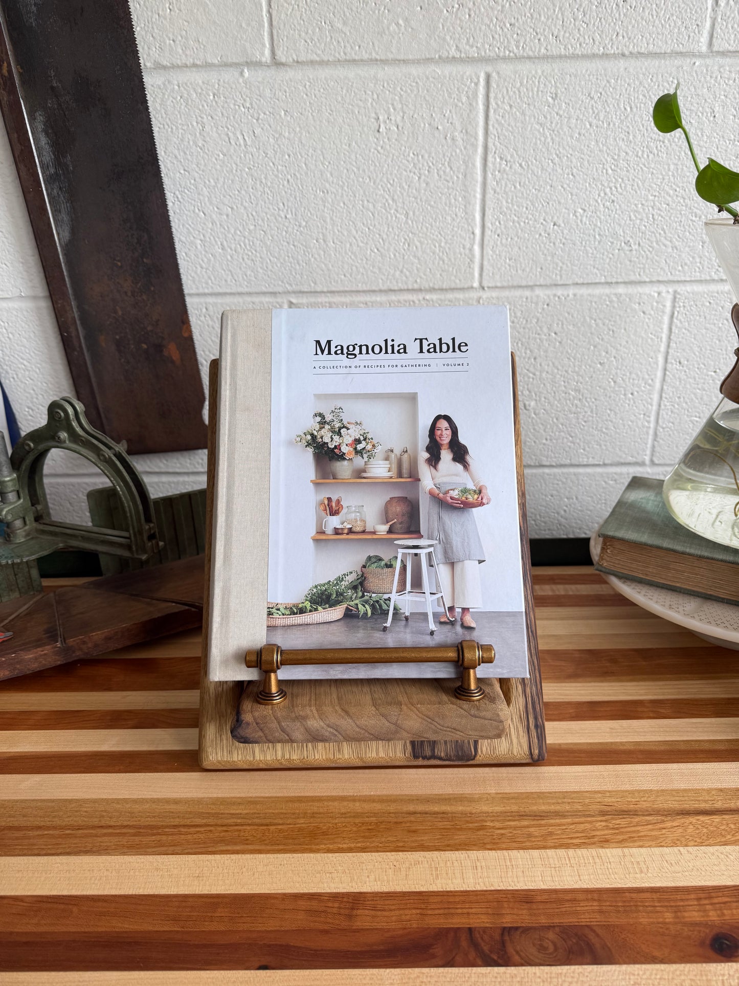 Cookbook Holder - Black Limba