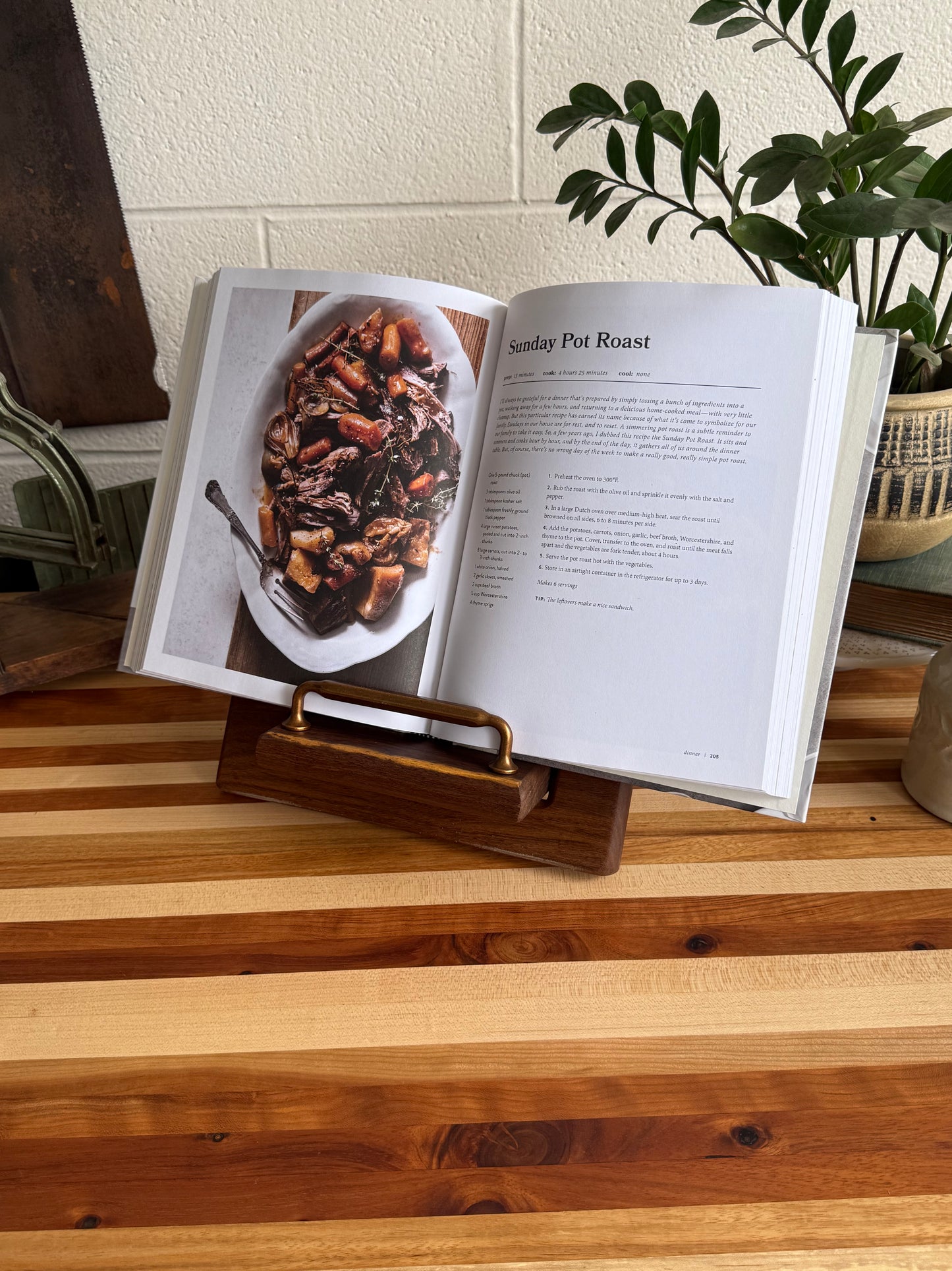 Cookbook Holder - Coffeewood