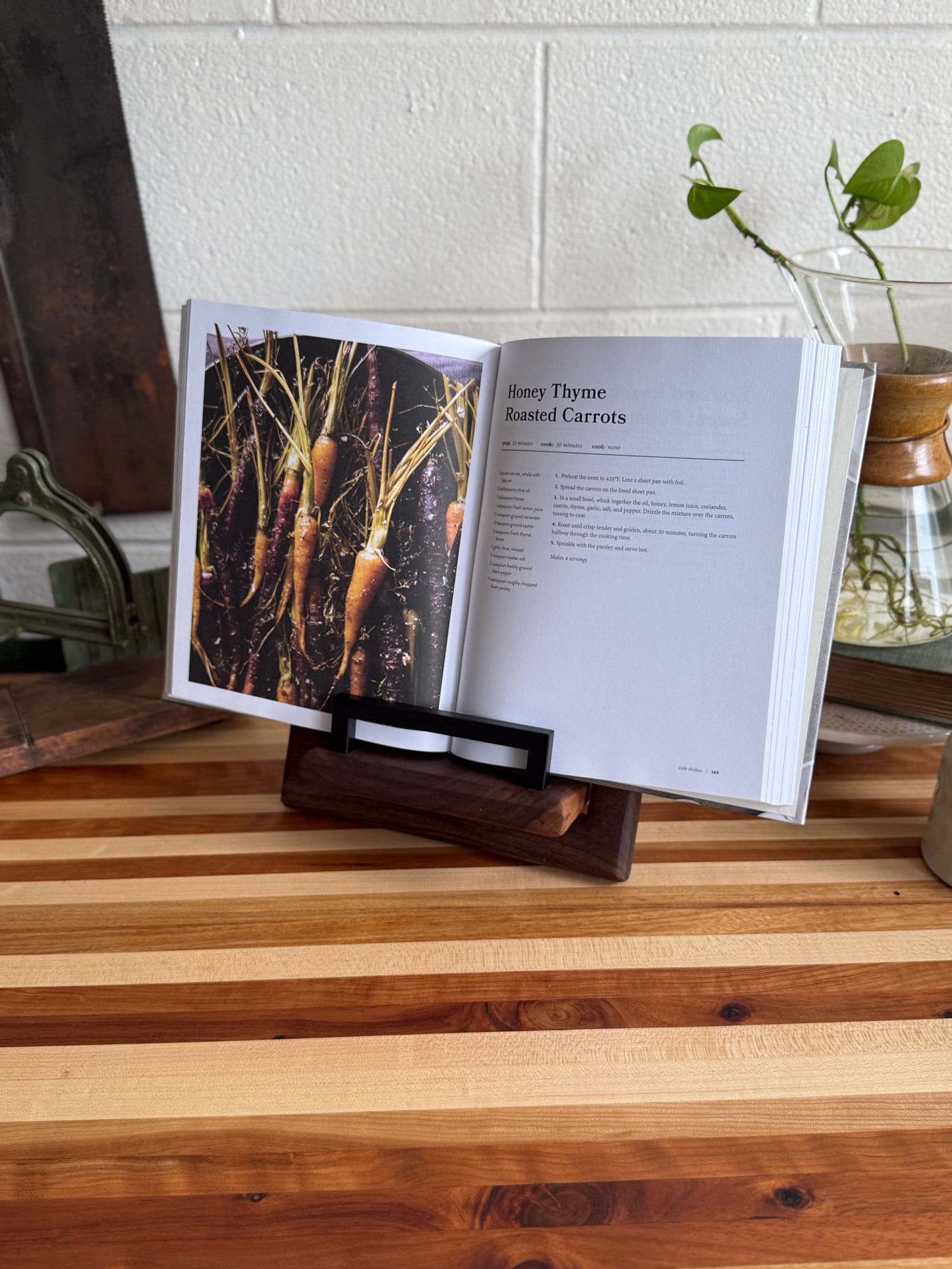 Cookbook Holder - Walnut