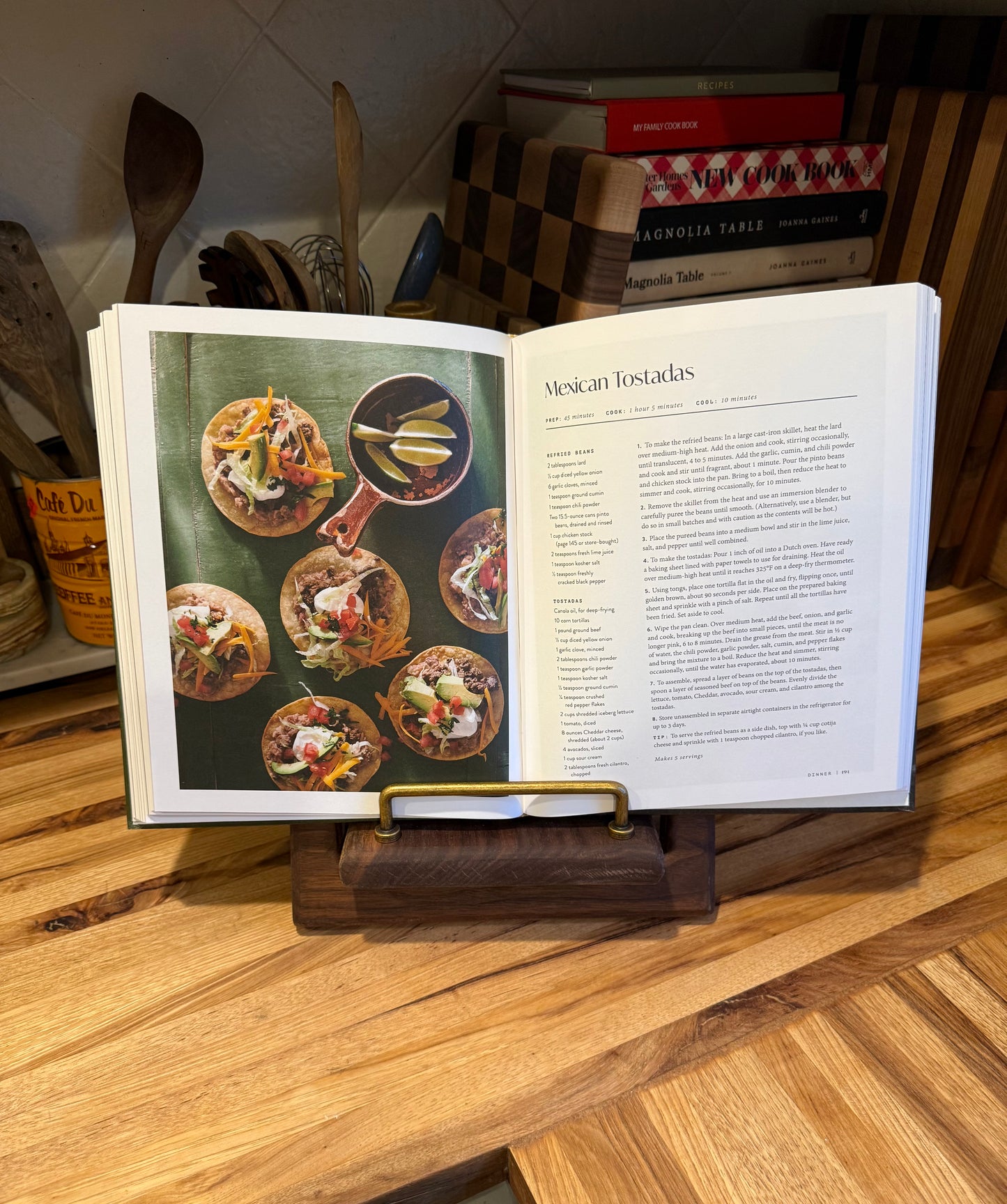 Figured Walnut Cookbook Holder