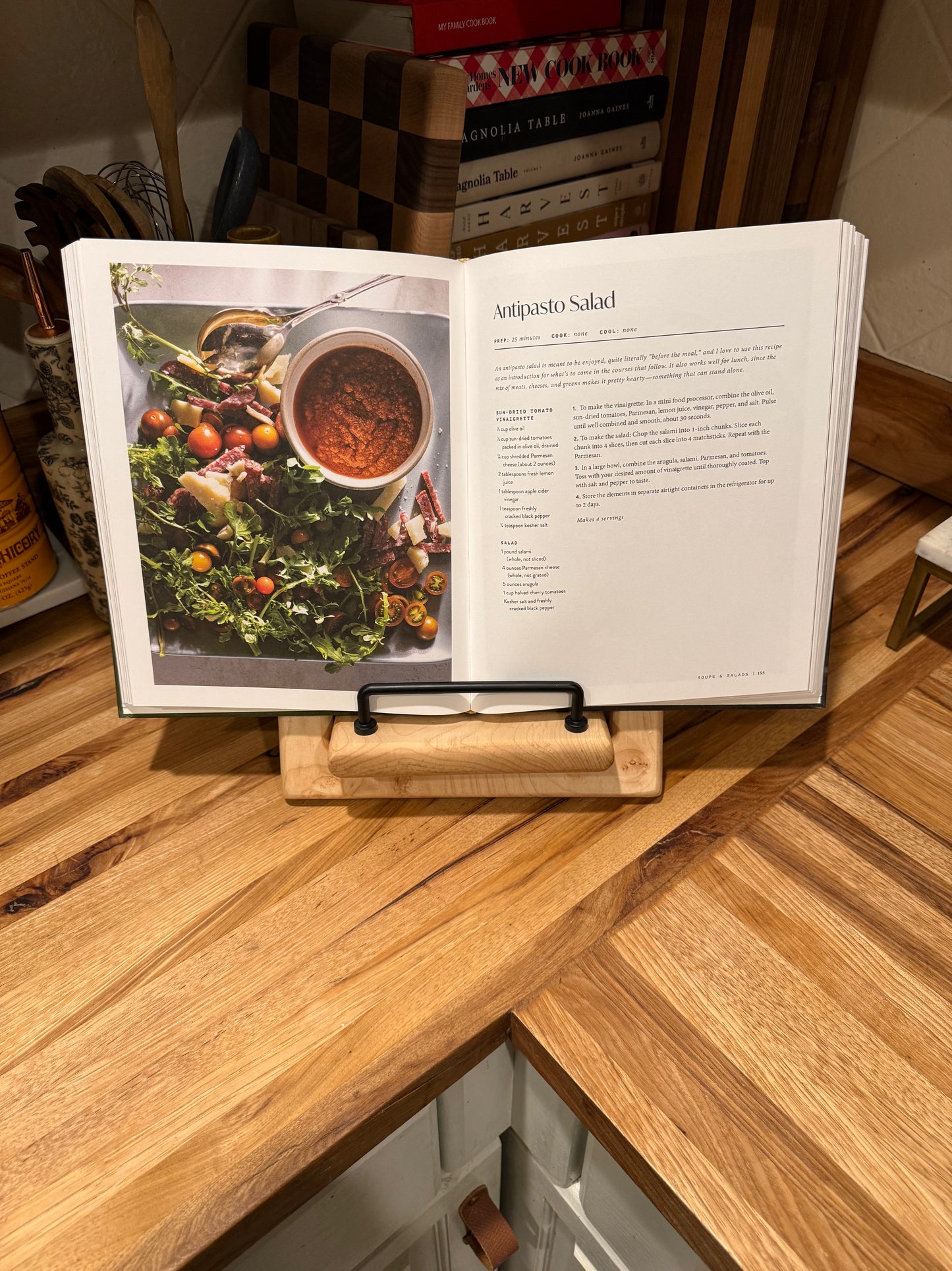 Figured Maple Cookbook Holder