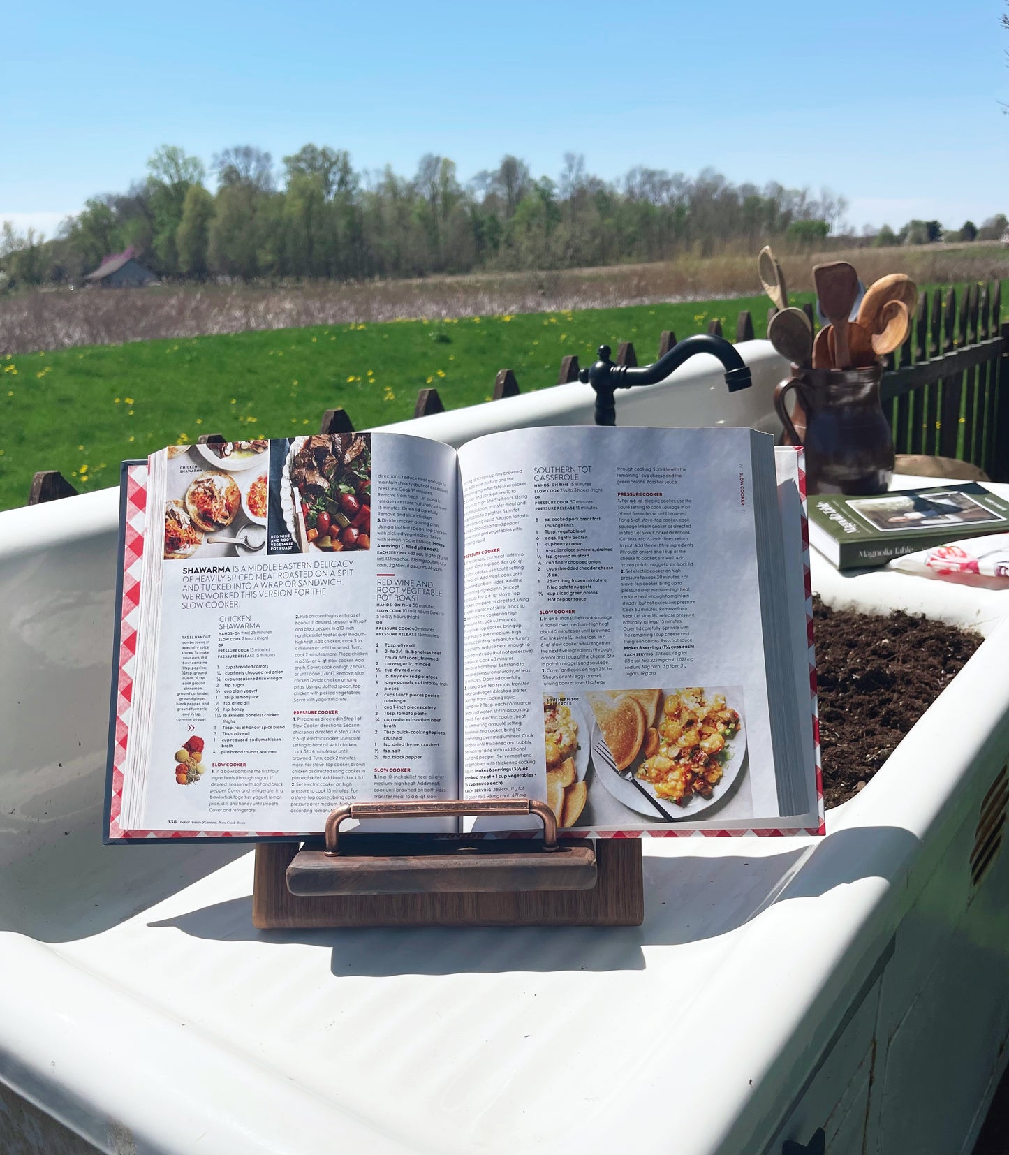 Cookbook Holder - Walnut