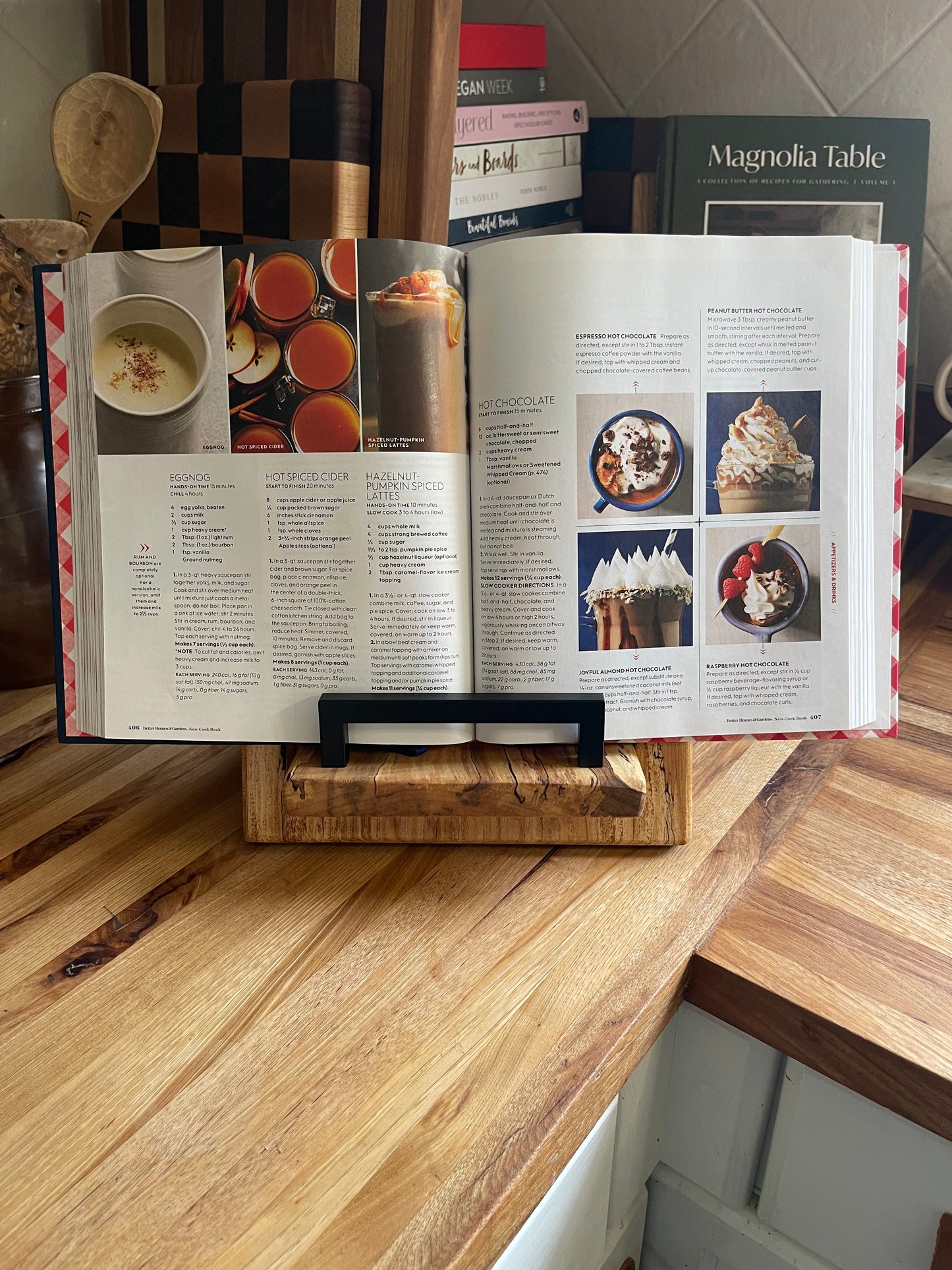 Spalted Maple Cookbook Holder