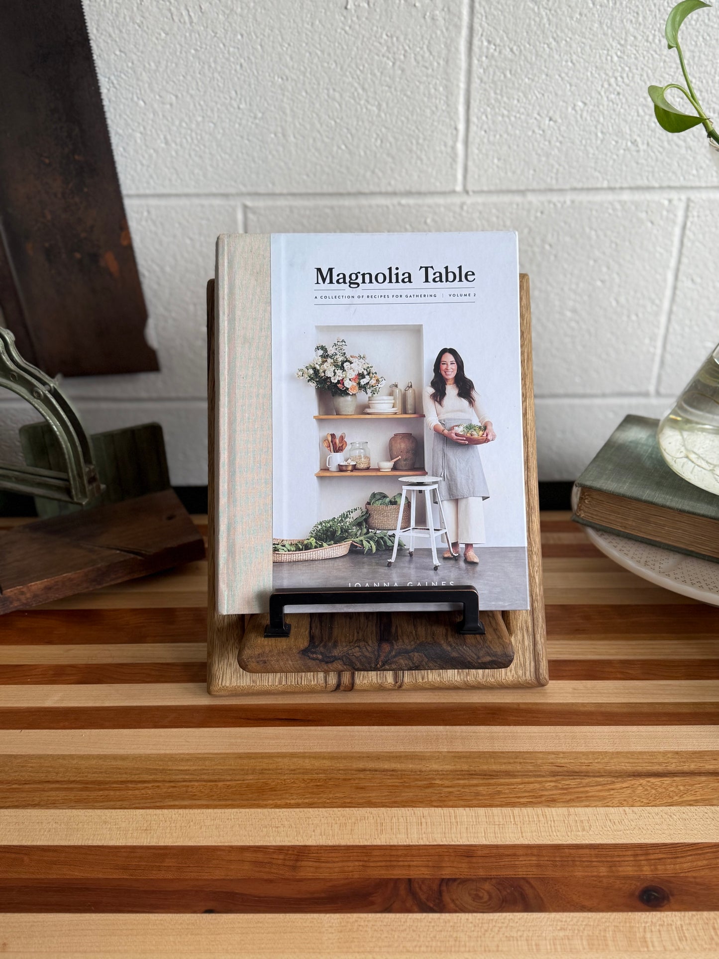 Cookbook Holder - Black Limba