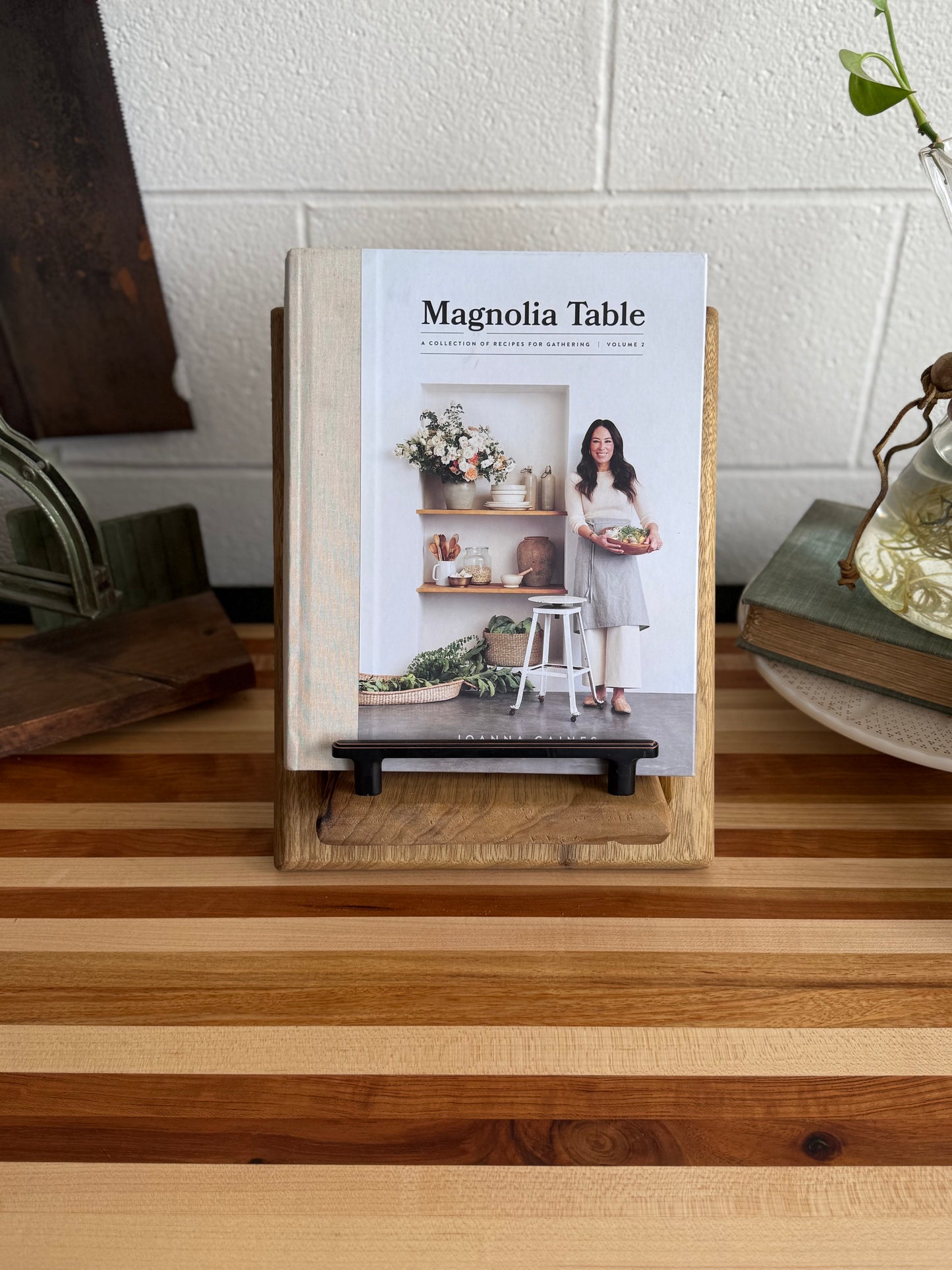Cookbook Holder - Black Limba