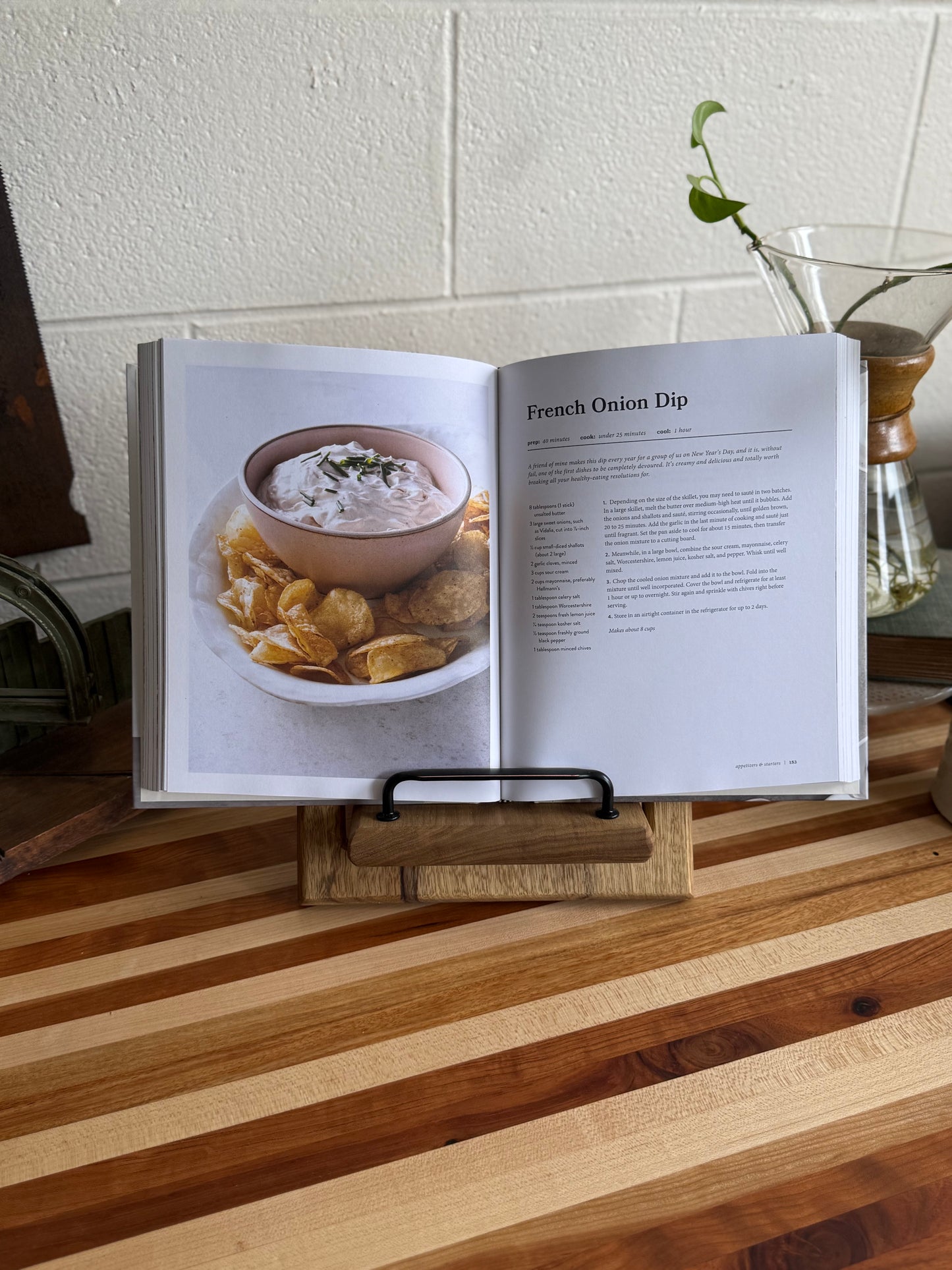 Cookbook Holder - Black Limba