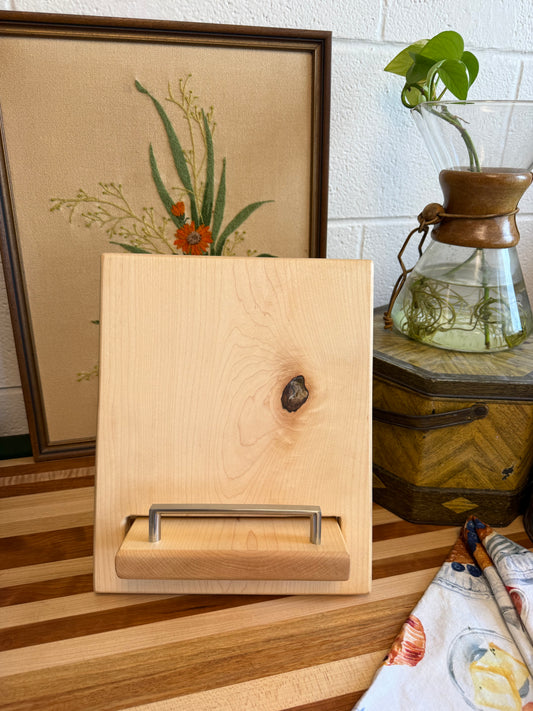 Cookbook Holder - Maple