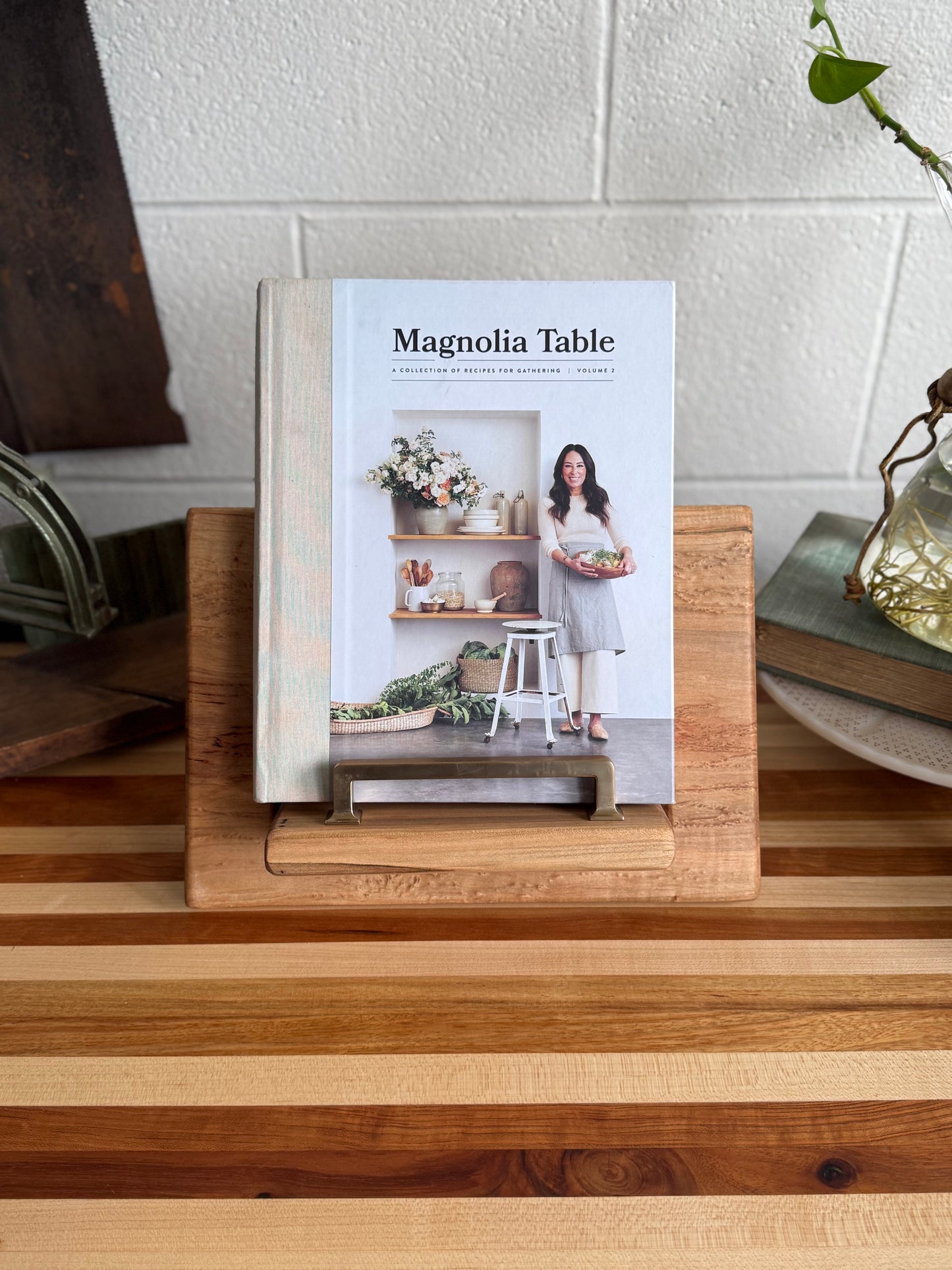 Cookbook Holder - Birdseye Maple