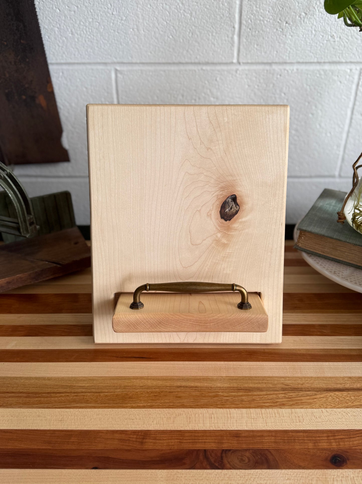 Cookbook Holder - Maple