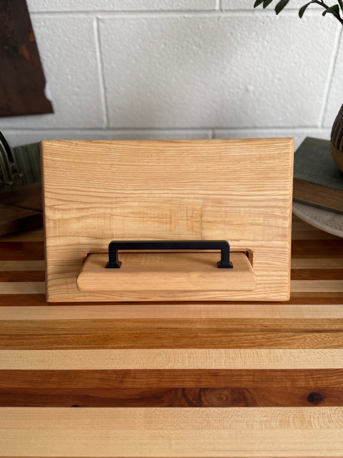 Cookbook Holder - Hickory