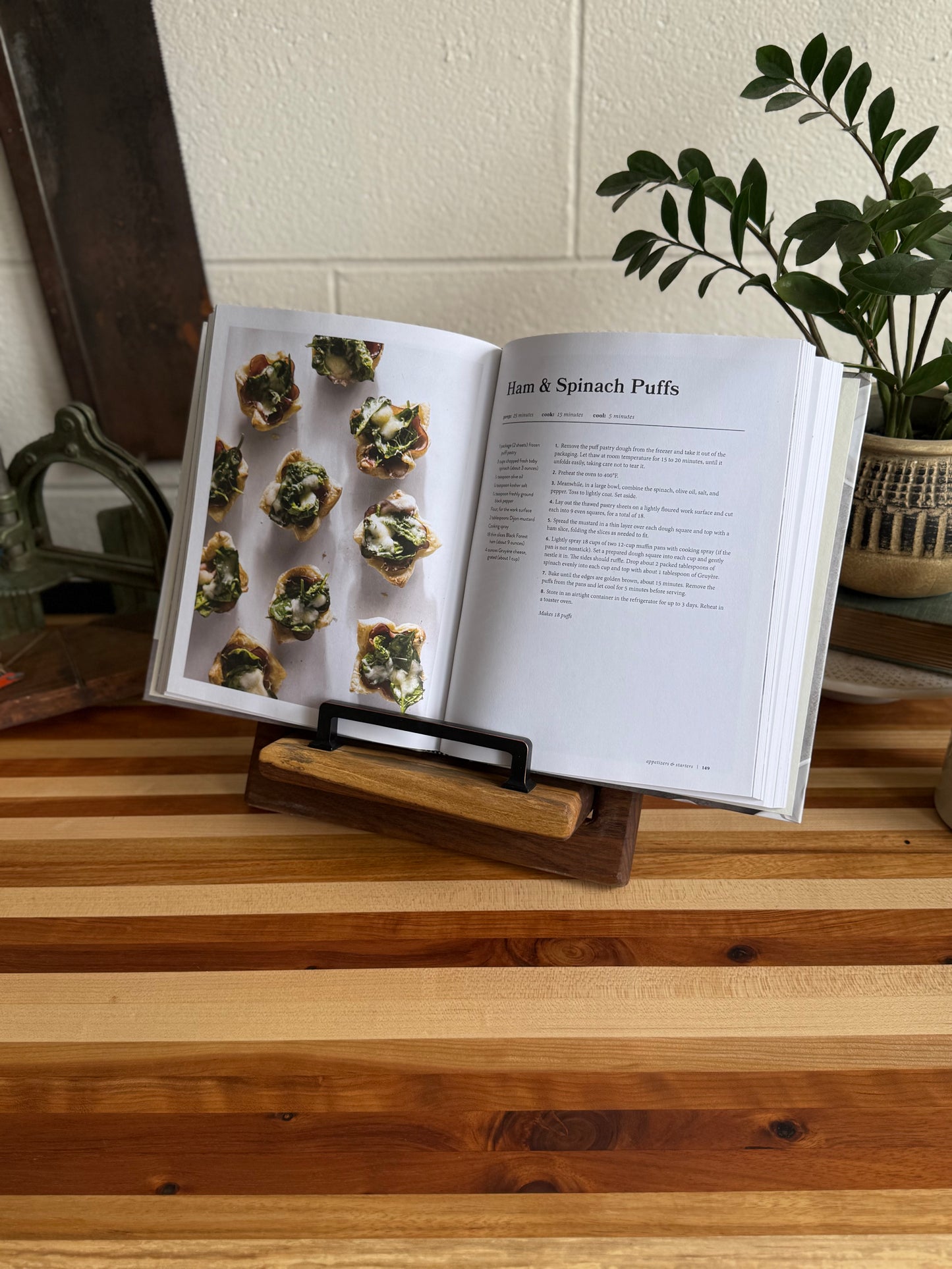 Cookbook Holder - Coffeewood