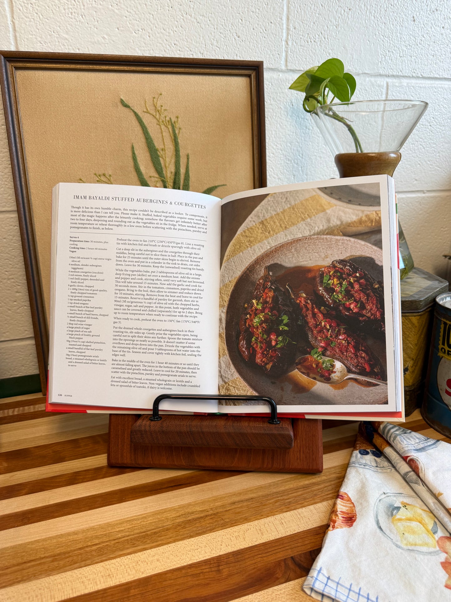 Cookbook Holder - Jatoba