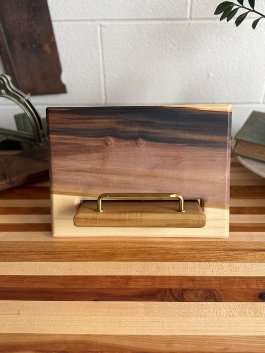 Cookbook Holder - Rainbow Poplar