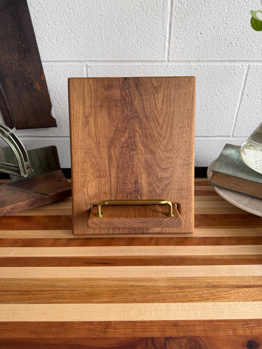 Cookbook Holder - Figured White Oak