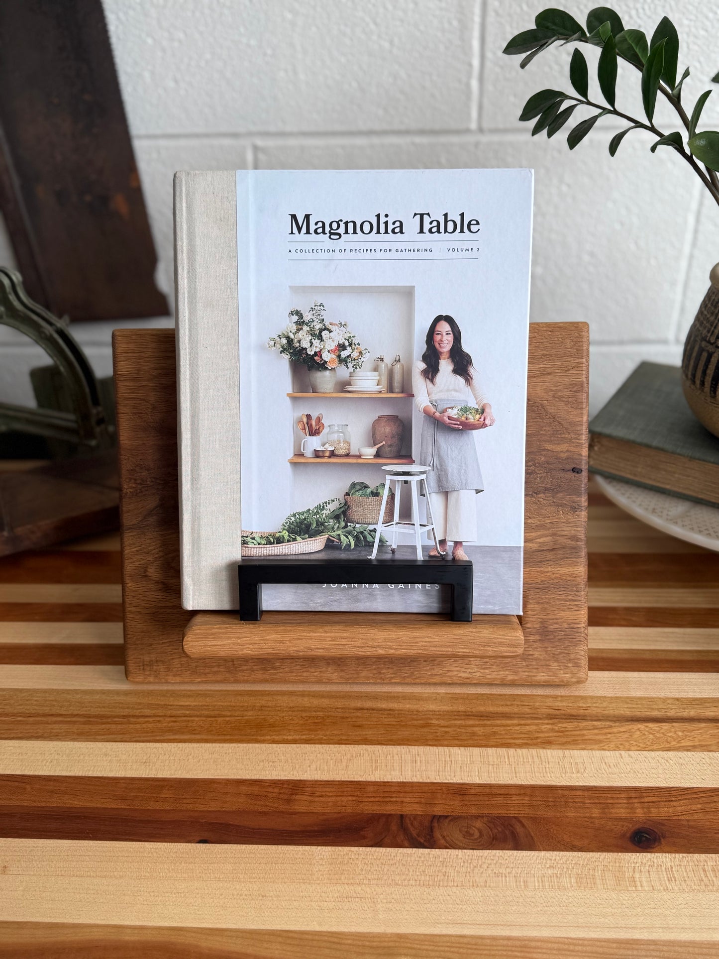Cookbook Holder - Figured White Oak