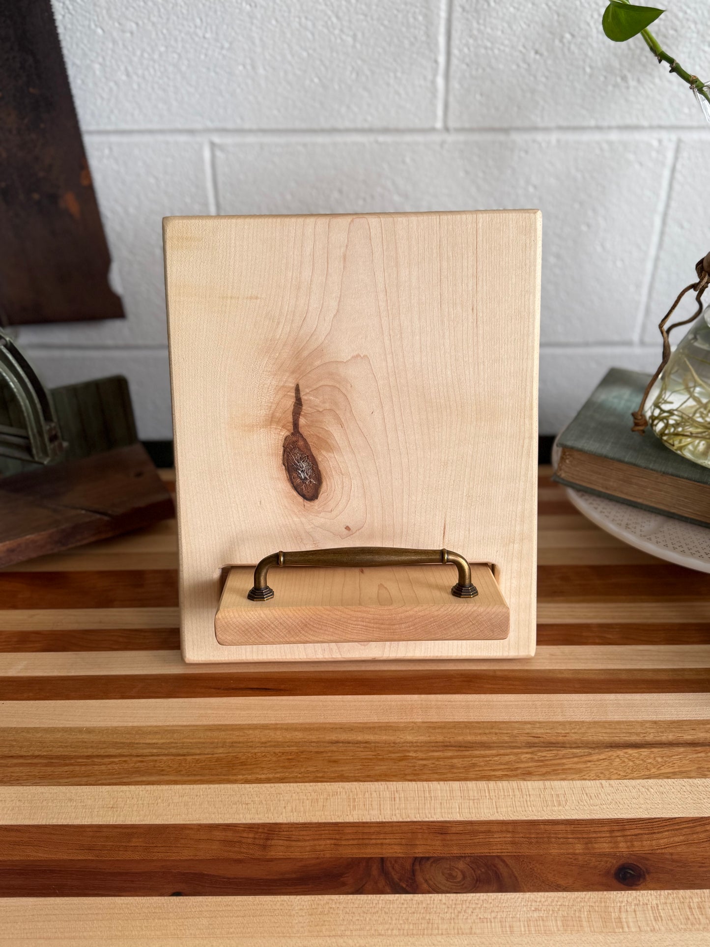 Cookbook Holder - Maple