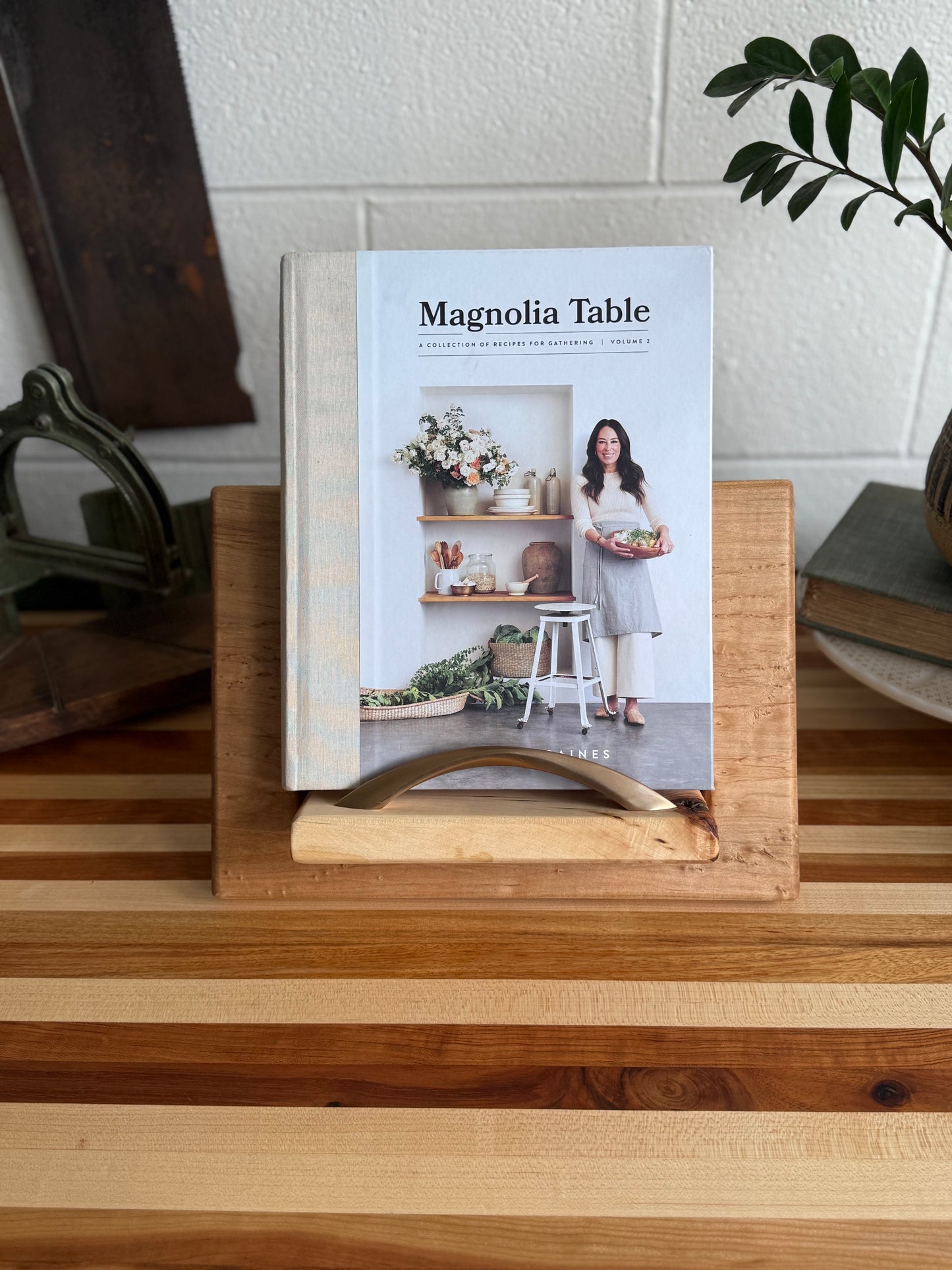 Cookbook Holder - Birdseye Maple