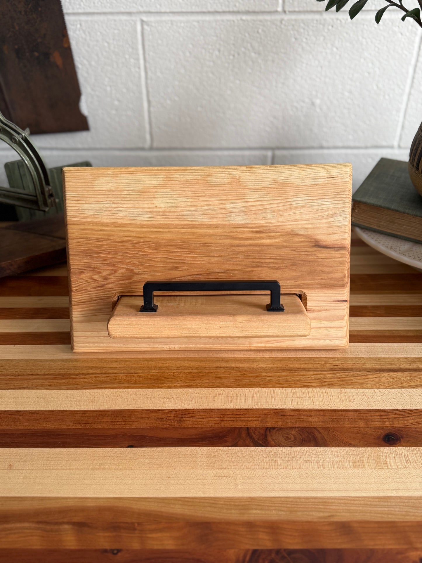 Cookbook Holder - Hickory