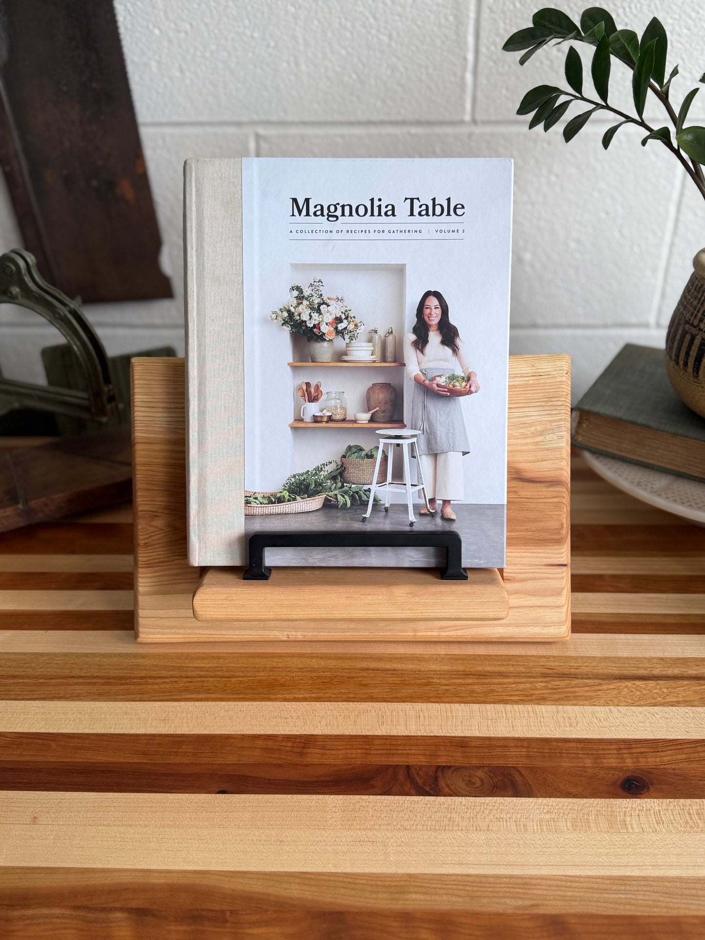 Cookbook Holder - Hickory