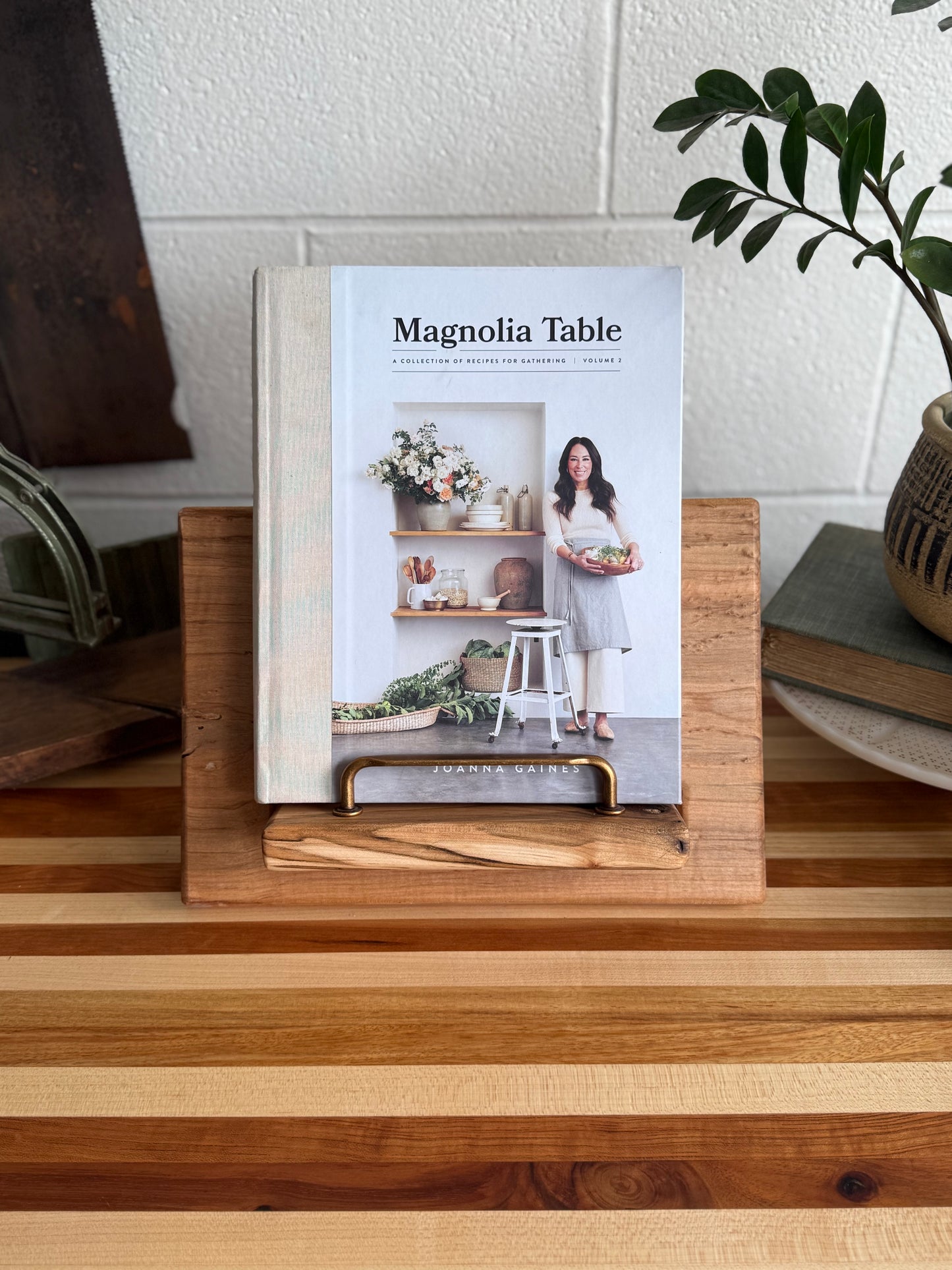 Cookbook Holder - Birdseye Maple