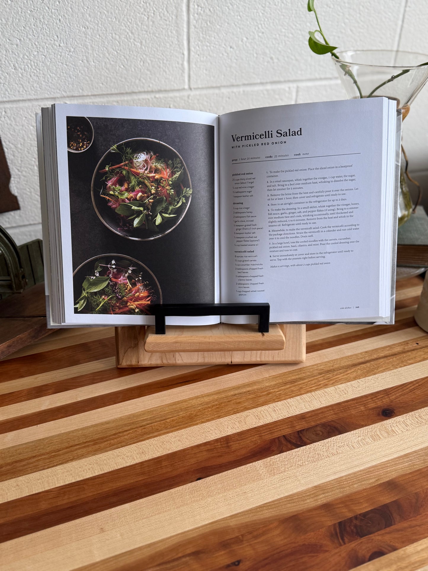 Cookbook Holder - Maple Tap