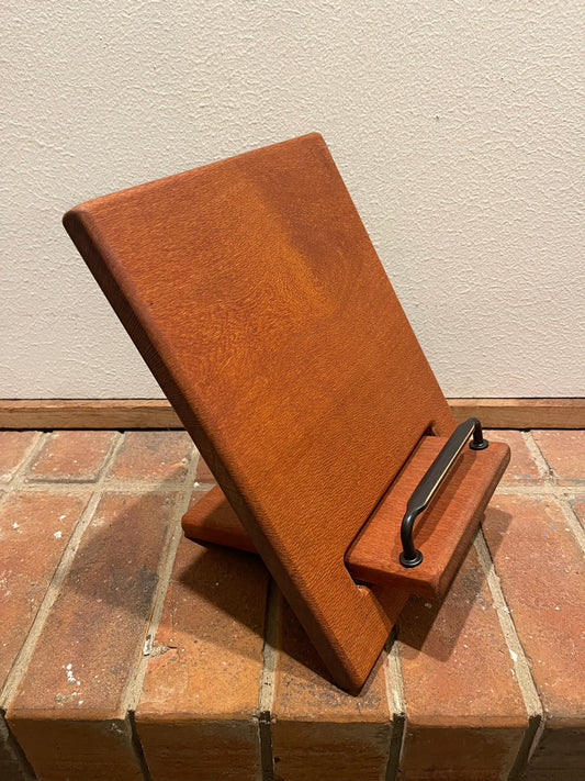 Cookbook Holder - Leopard Wood