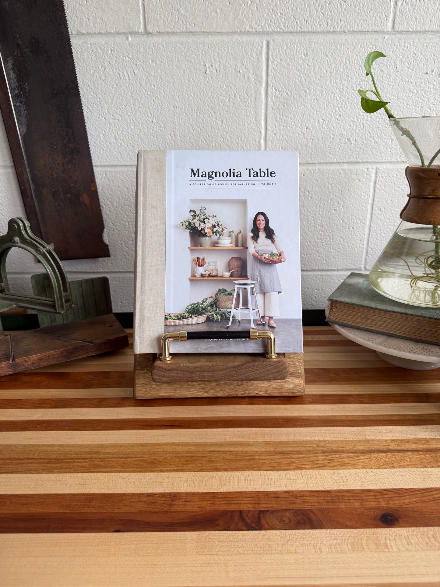 Cookbook Holder - Black Limba