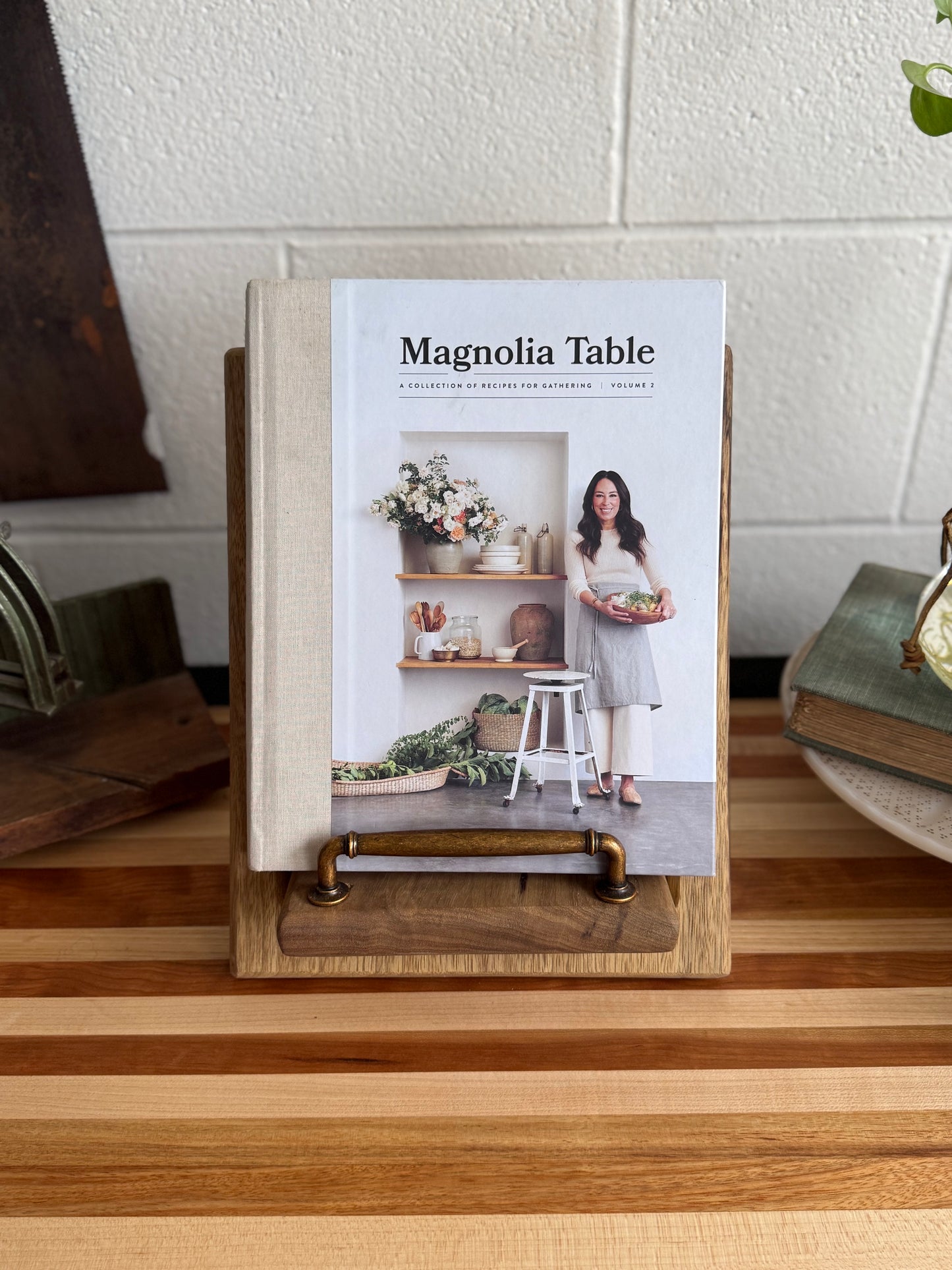 Cookbook Holder - Black Limba