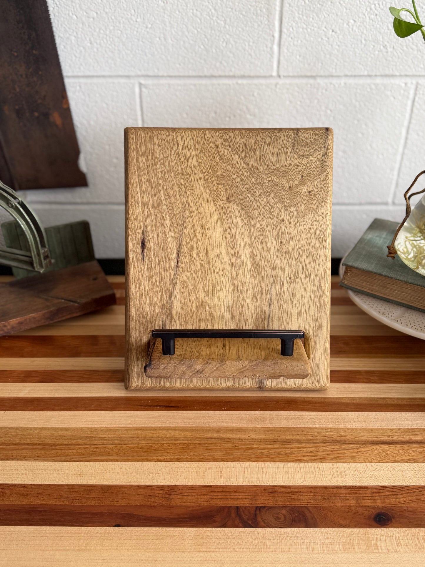 Cookbook Holder - Black Limba