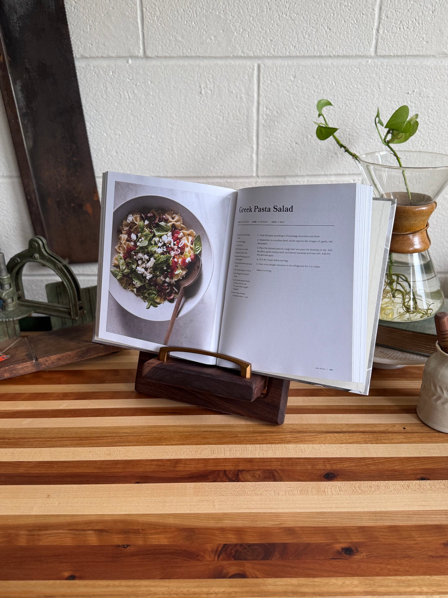 Cookbook Holder - Walnut