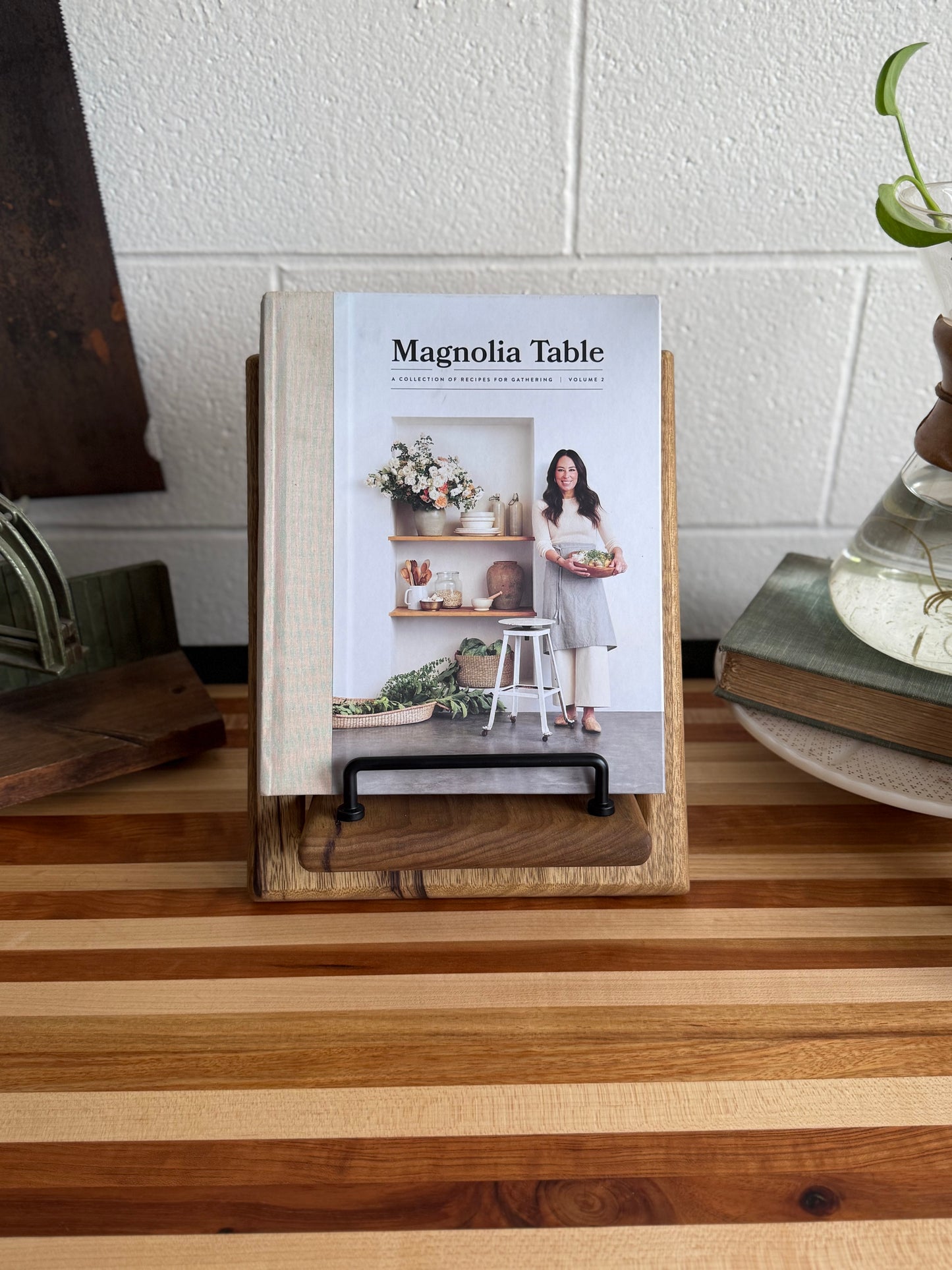 Cookbook Holder - Black Limba