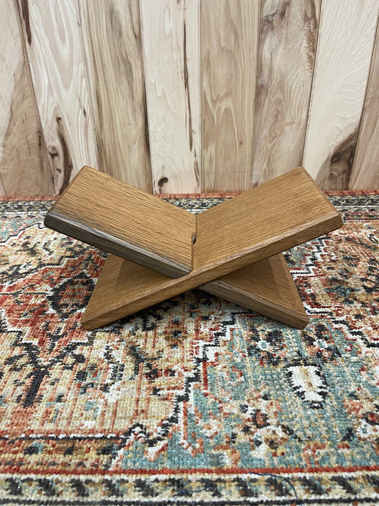 Coffee Table Book Holder - White Oak