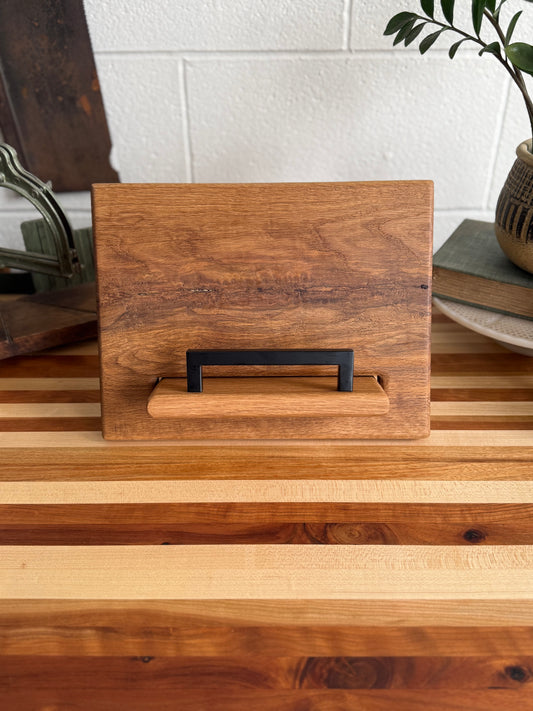 Cookbook Holder - Figured White Oak