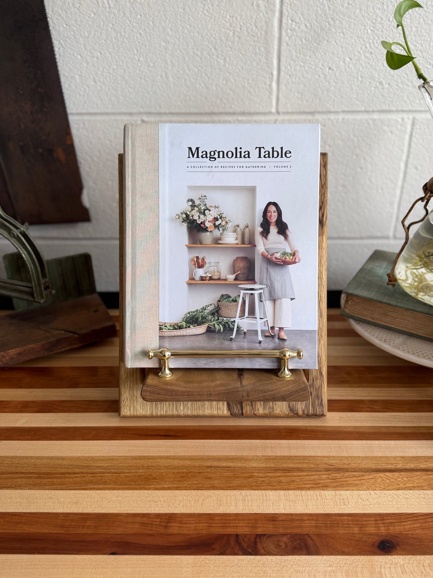 Cookbook Holder - Black Limba