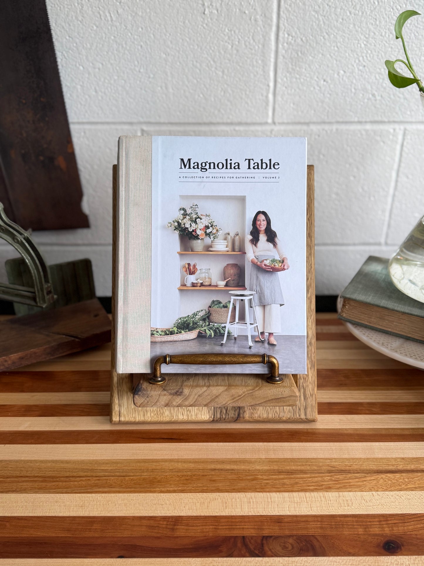 Cookbook Holder - Black Limba