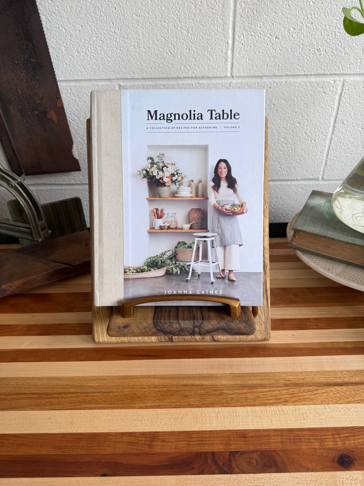 Cookbook Holder - Black Limba