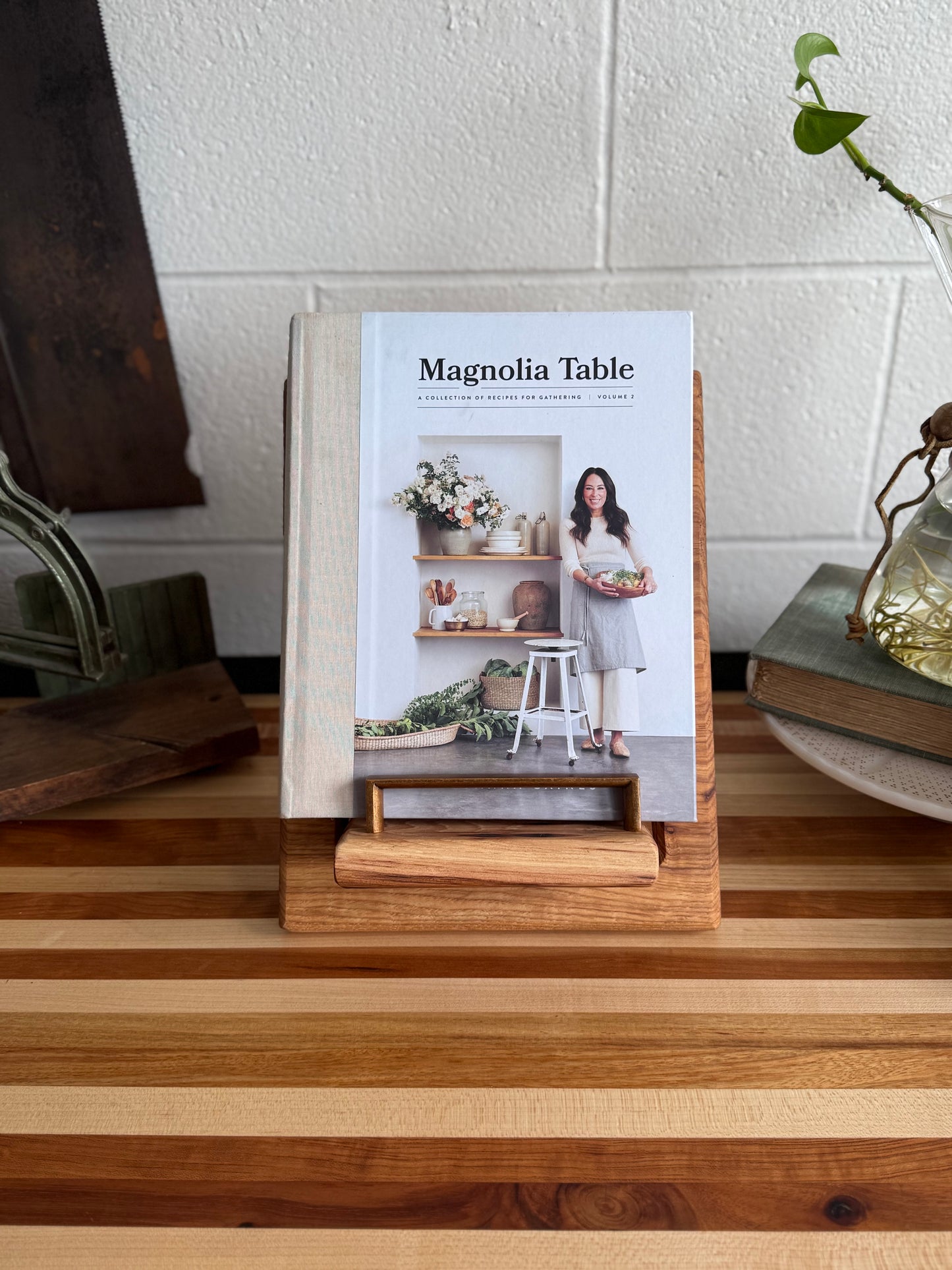 Cookbook Holder - Hickory