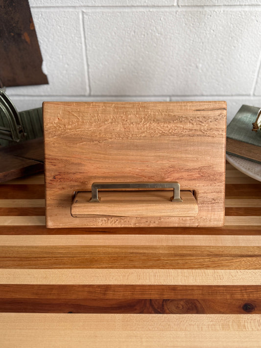 Cookbook Holder - Birdseye Maple