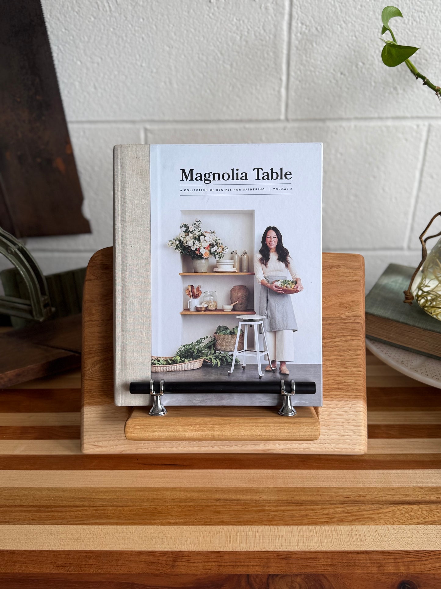 Cookbook Holder - Hickory