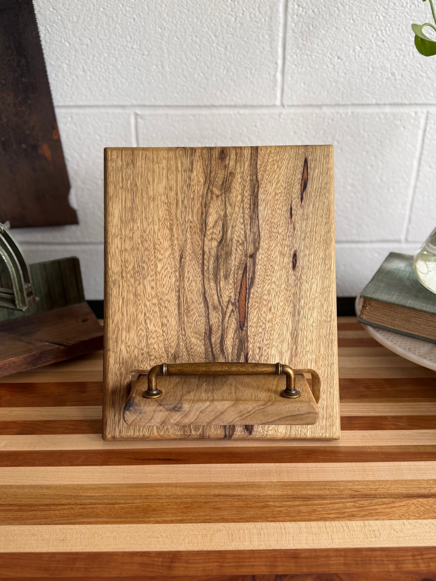 Cookbook Holder - Black Limba