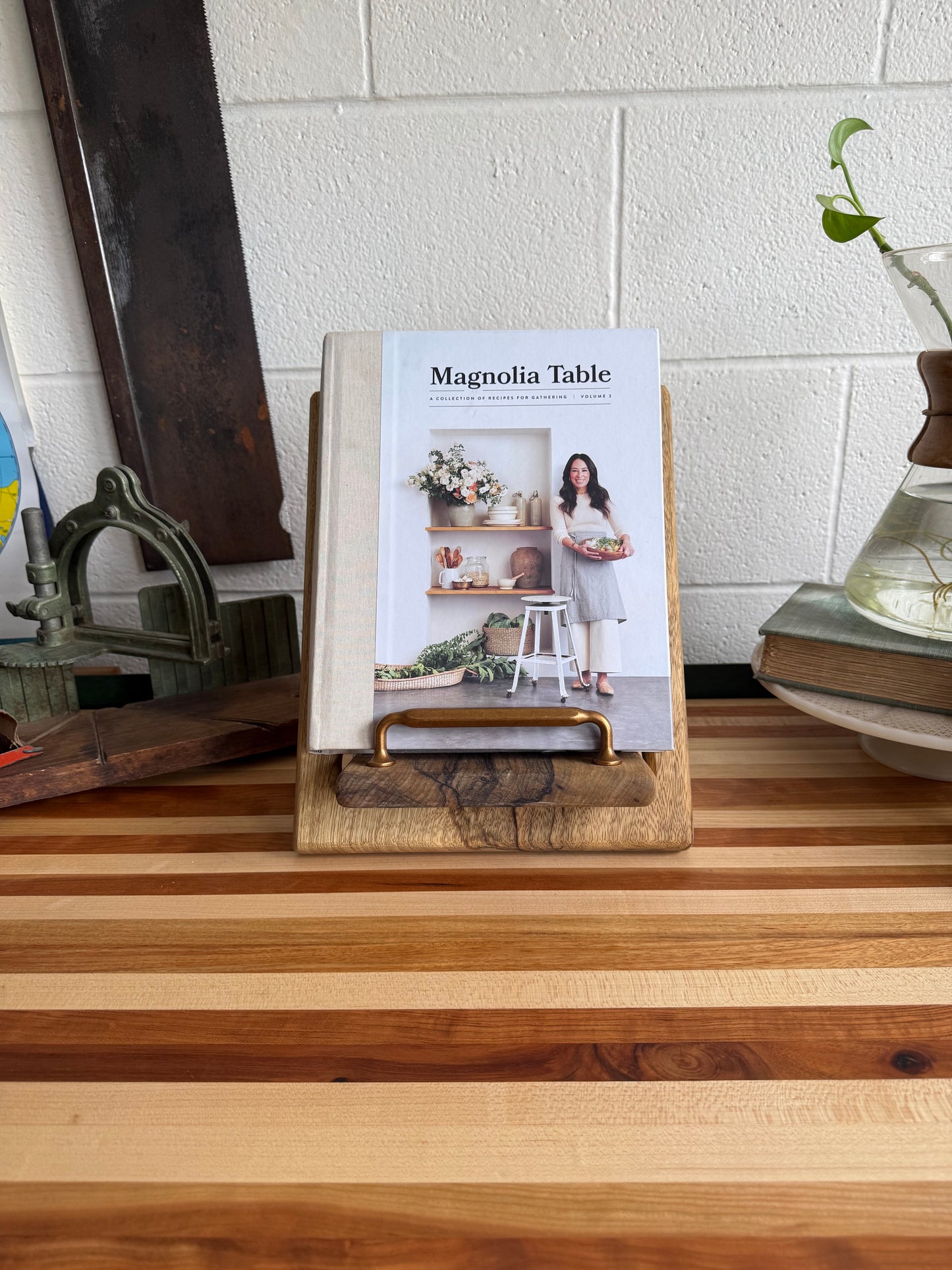 Cookbook Holder - Black Limba