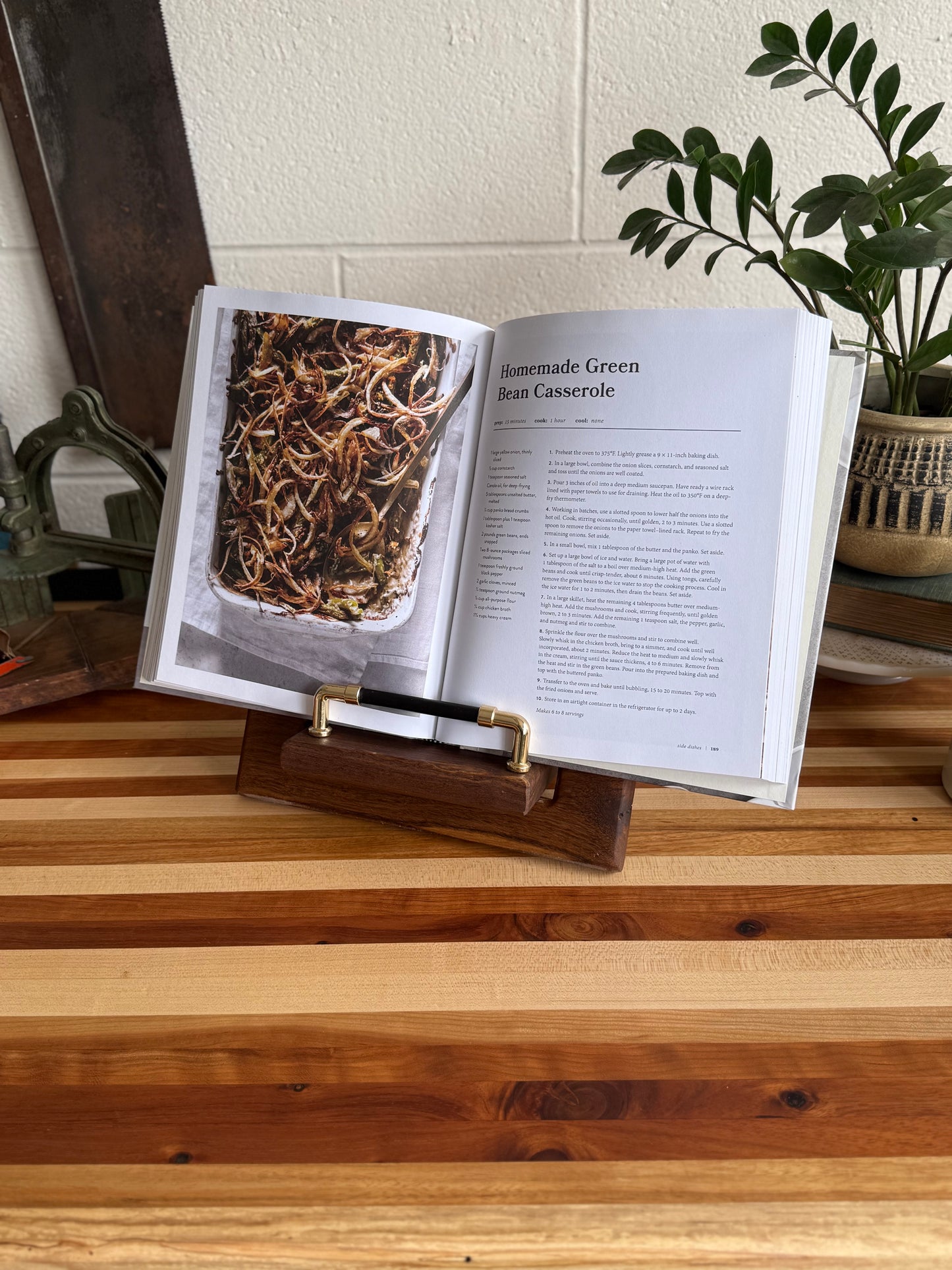 Cookbook Holder - Coffeewood