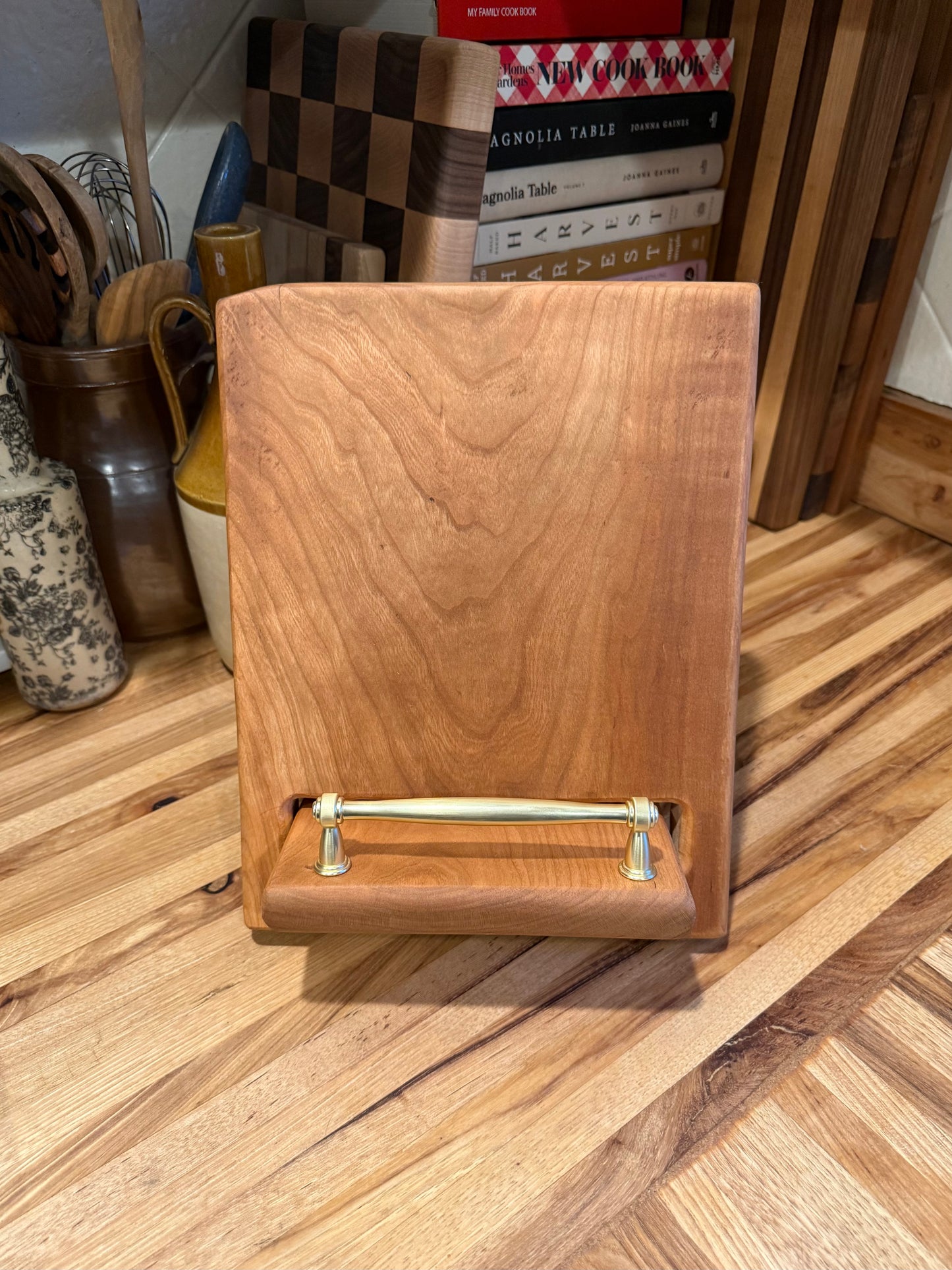 “Chonky” Cherry Cookbook Holder