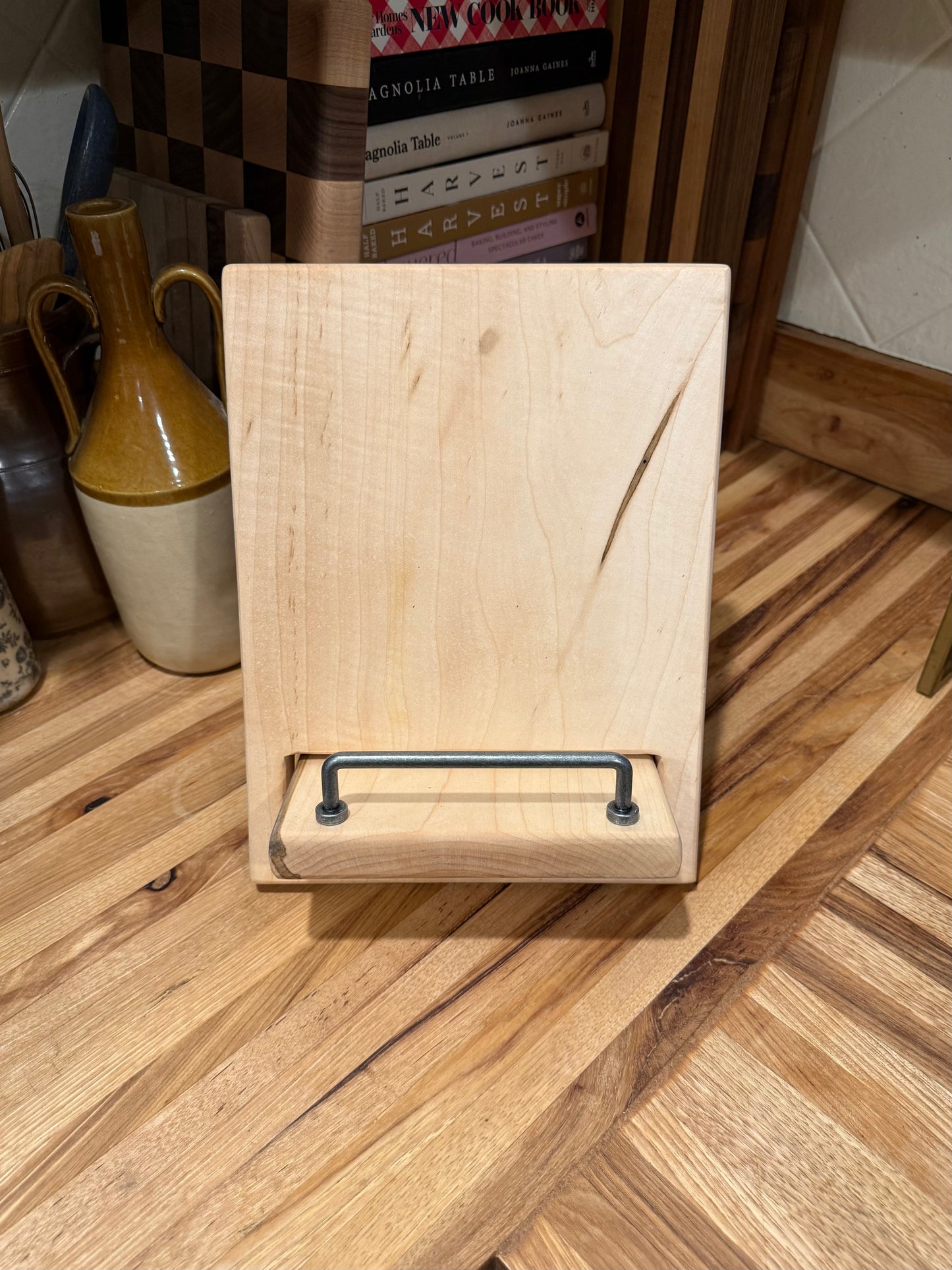 Maple Cookbook Holder