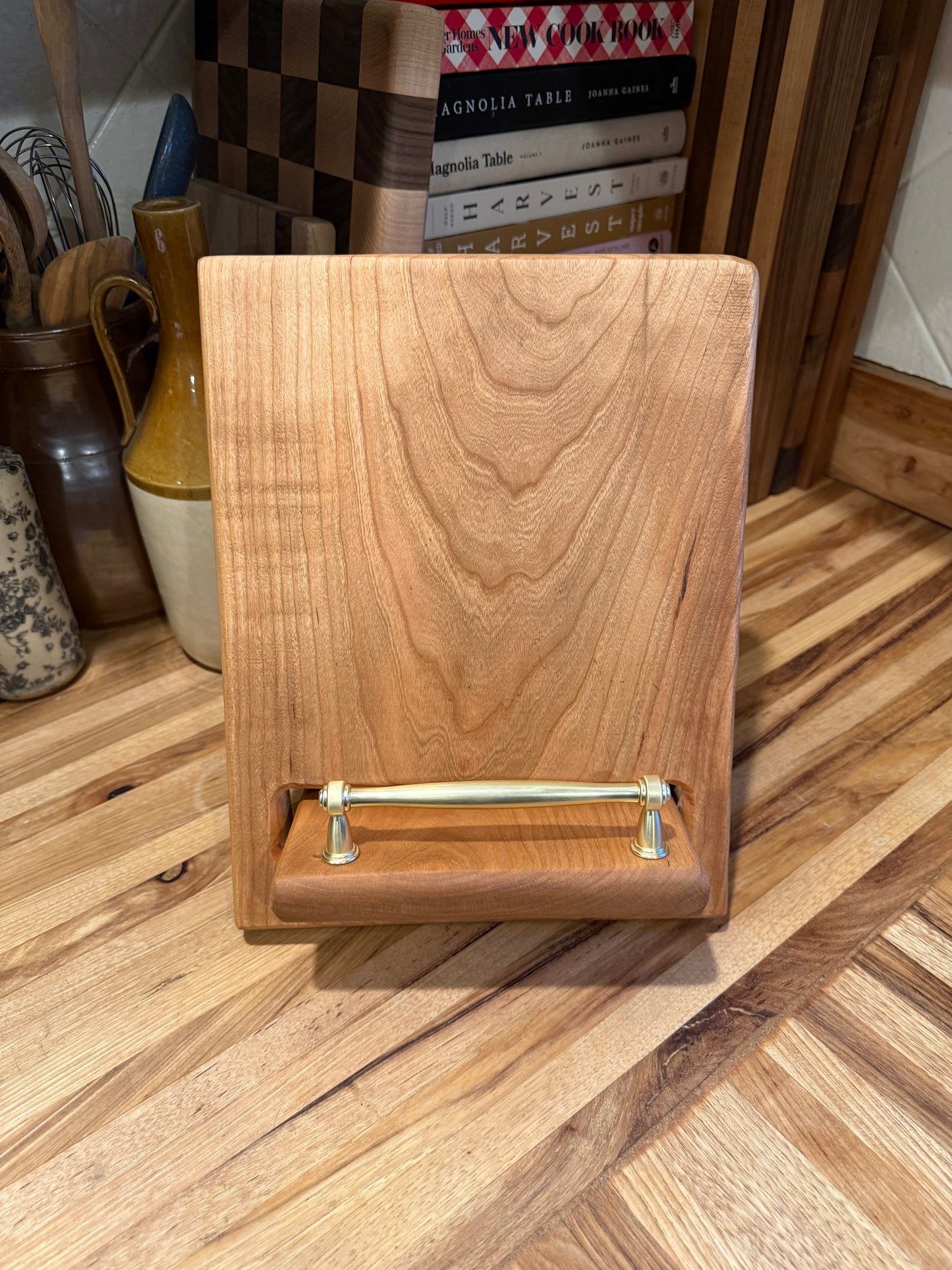 “Chonky” Cherry Cookbook Holder